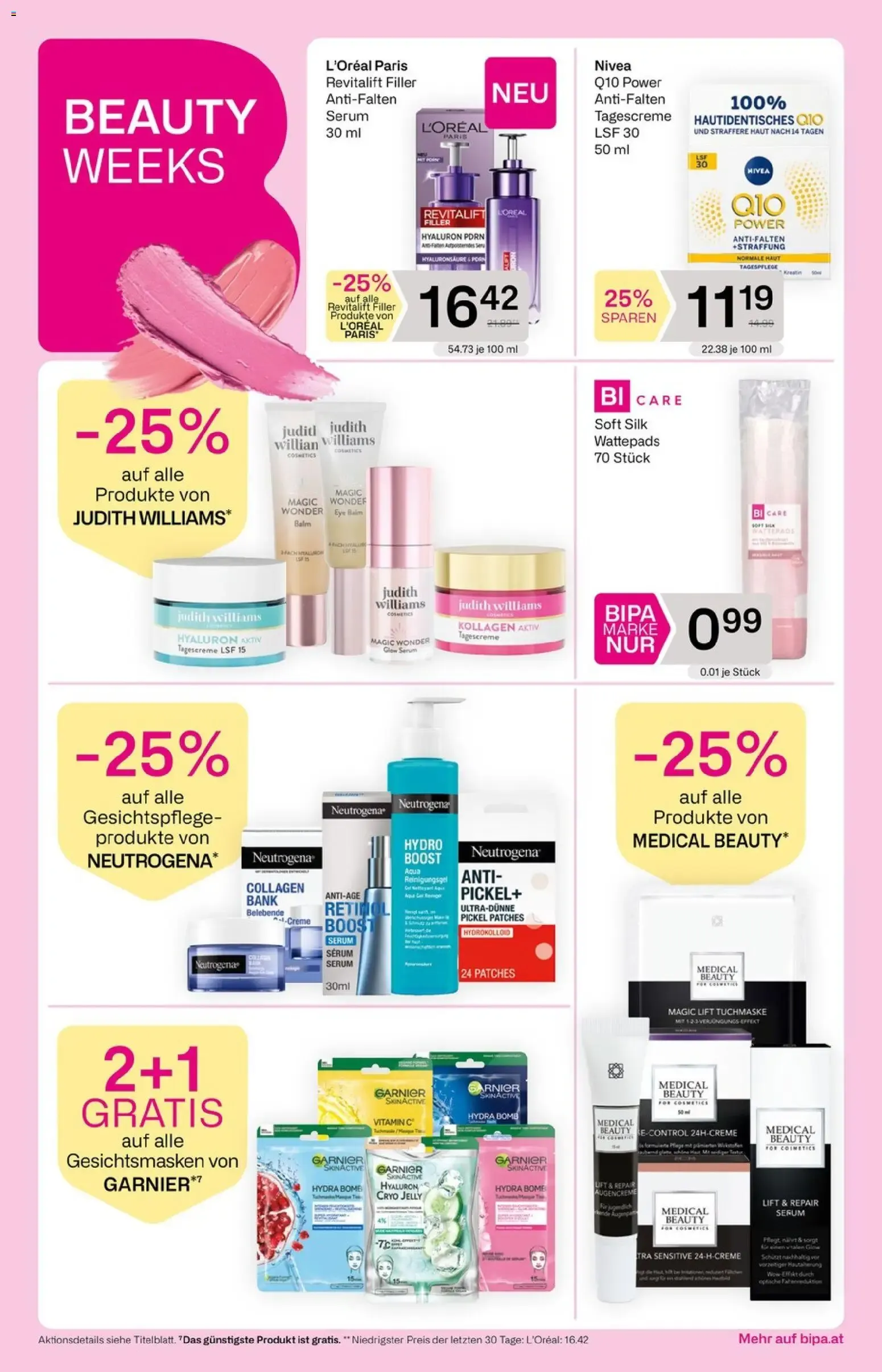 BIPA BEAUTY WEEKS von 1. Oktober bis 14. Oktober 2026 - Flugblätt seite  4