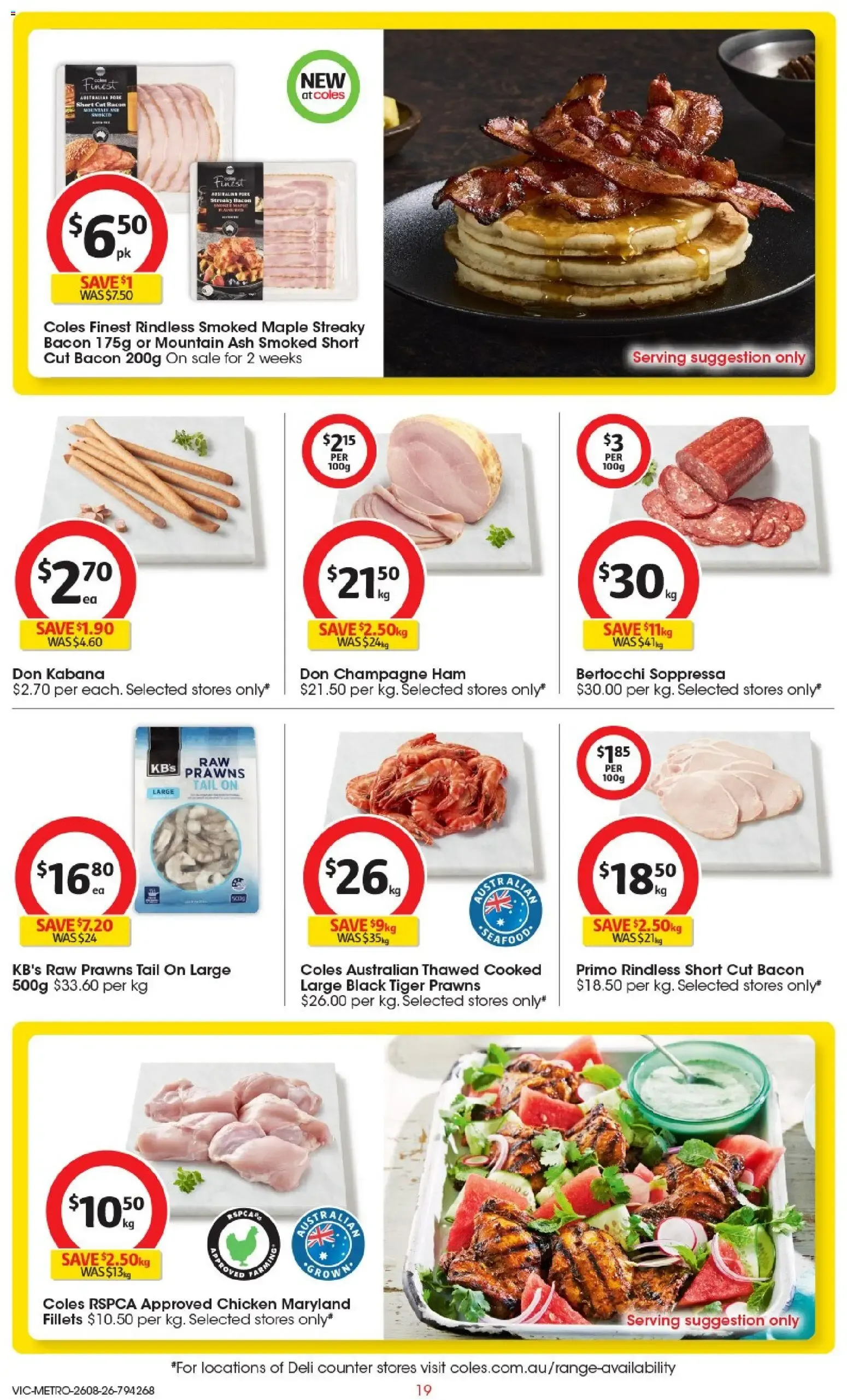 Coles Catalogue Contents - Catalogue valid from 26 August to 1 September 2026 - page 20