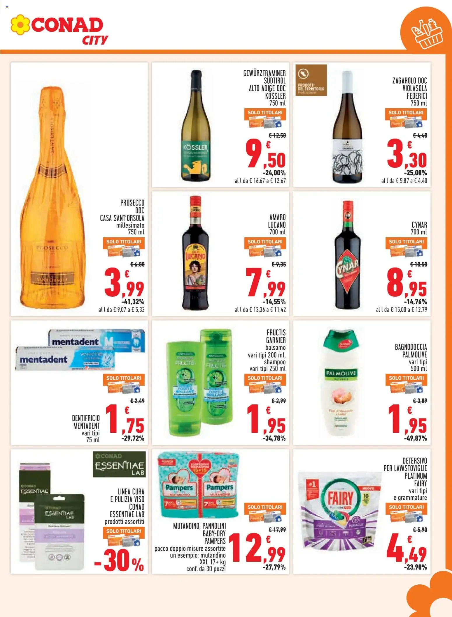 Volantino Conad City: Taglio Netto da 23 settembre a 7 ottobre di 2026 - Pagina del volantino 13