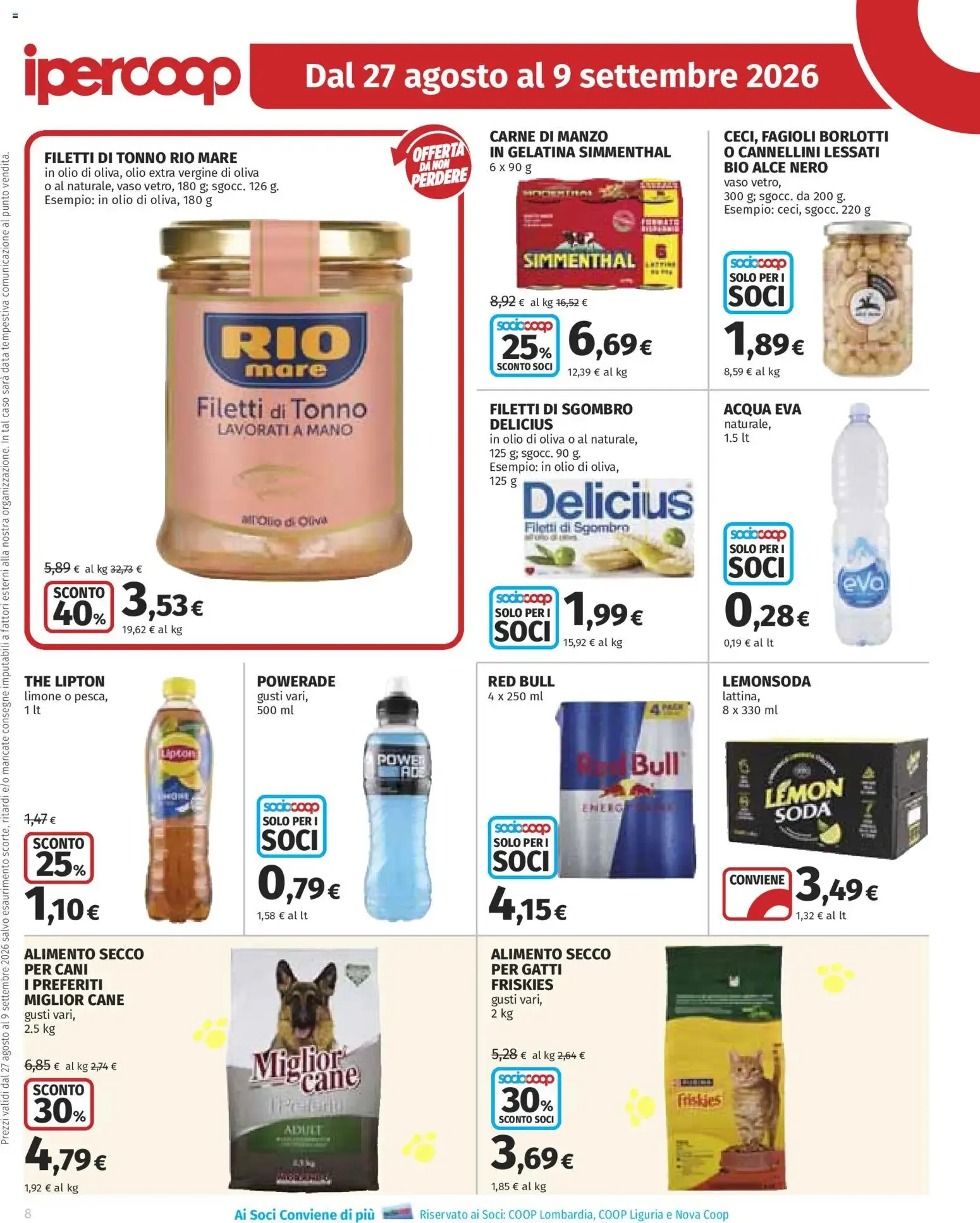 Volantino COOP Anteprima dal 27/08/2026 > NUOVO Promozioni da 27 agosto a 9 settembre di 2026 - Pagina del volantino 8