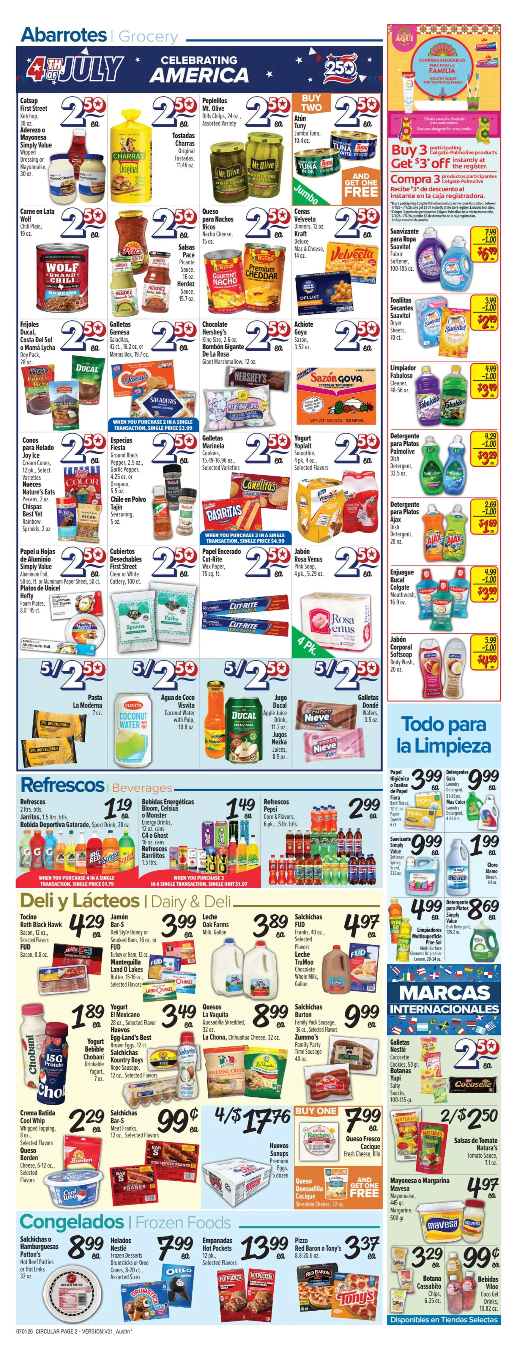 Weekly ad Current Fiesta Mart - Austin leaflet valid from Wednesday 07/01/2026 to Tuesday 07/07/2026 from July 1 to July 7 2026 - Page 2