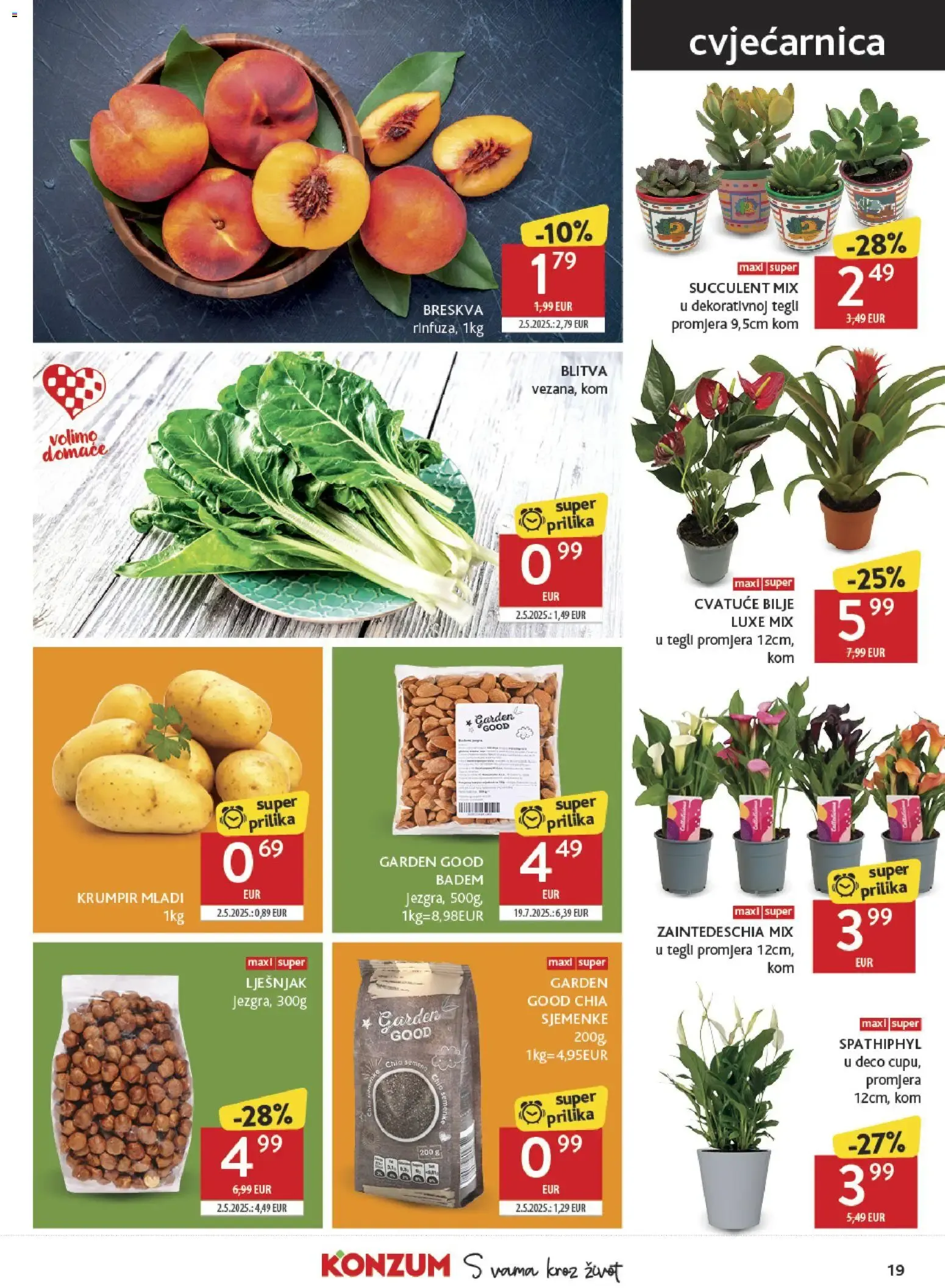 Katalog Konzum Katalog novi od 24.06.2026 na listanje > letak digitalni od 24. lipnja do 30. lipnja 2026. - Pregled Stranica 19
