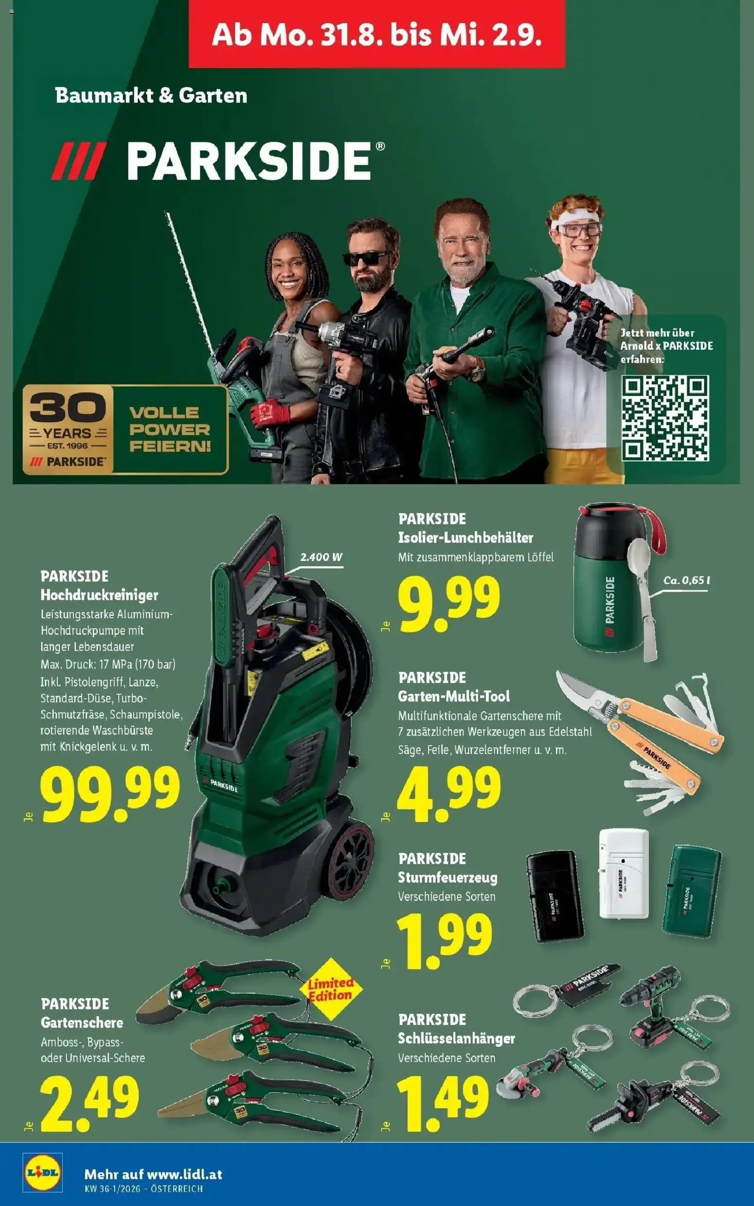 Lidl XXL Angebote von 27. August bis 29. August 2026 - Flugblätt seite  31