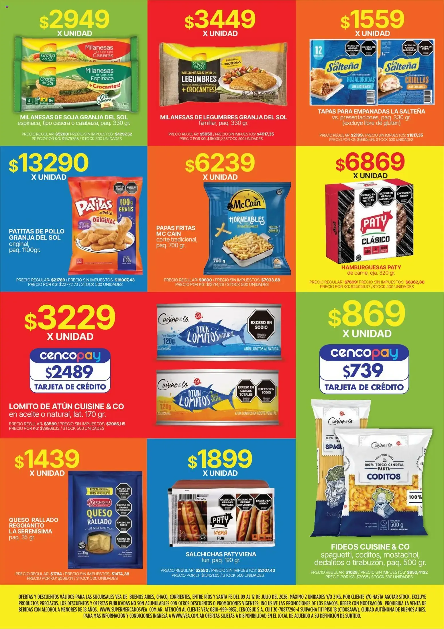 Ofertas de Vea - Fin de Semana de Ahorro 9 de julio al 12 de julio 2026 - Página 4 del catálogo