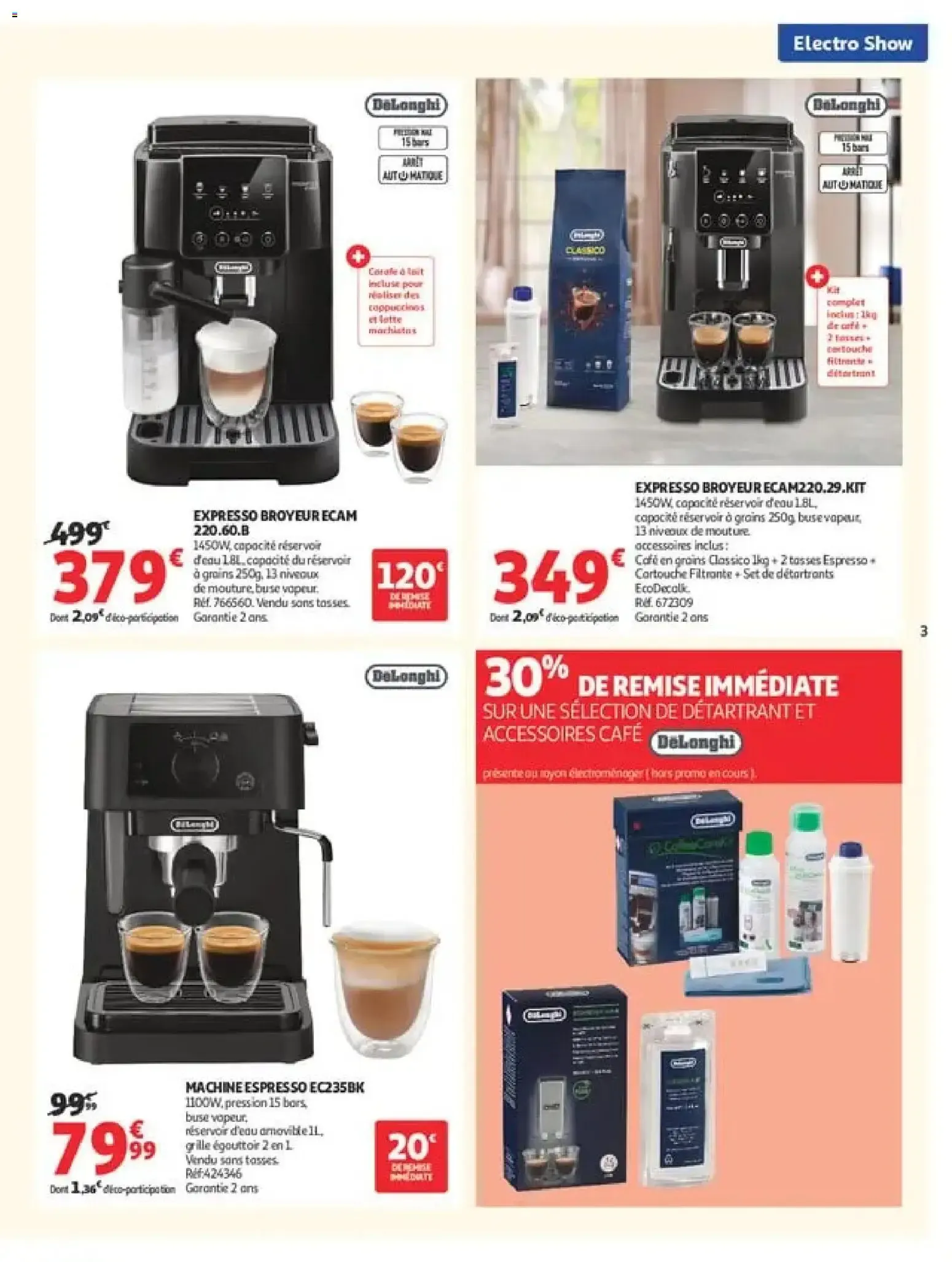 Auchan - Electroshow à partir du 01/09/2026 - promo en ligne du 1 septembre au 13 septembre 2026 - Catalogue page 3