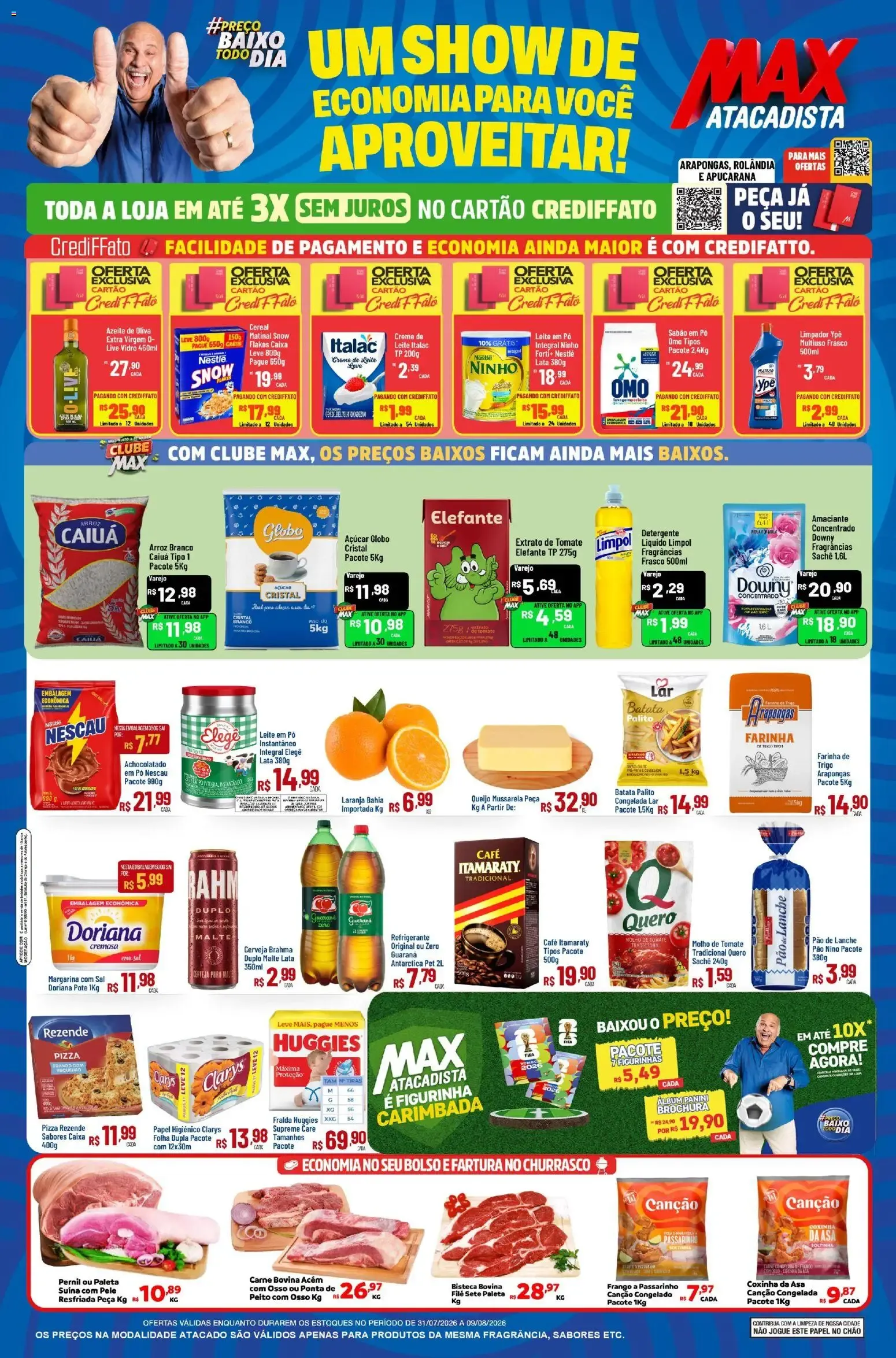 Max Atacadista - Ofertas da semana de 31/07/2026 | Promoções Online