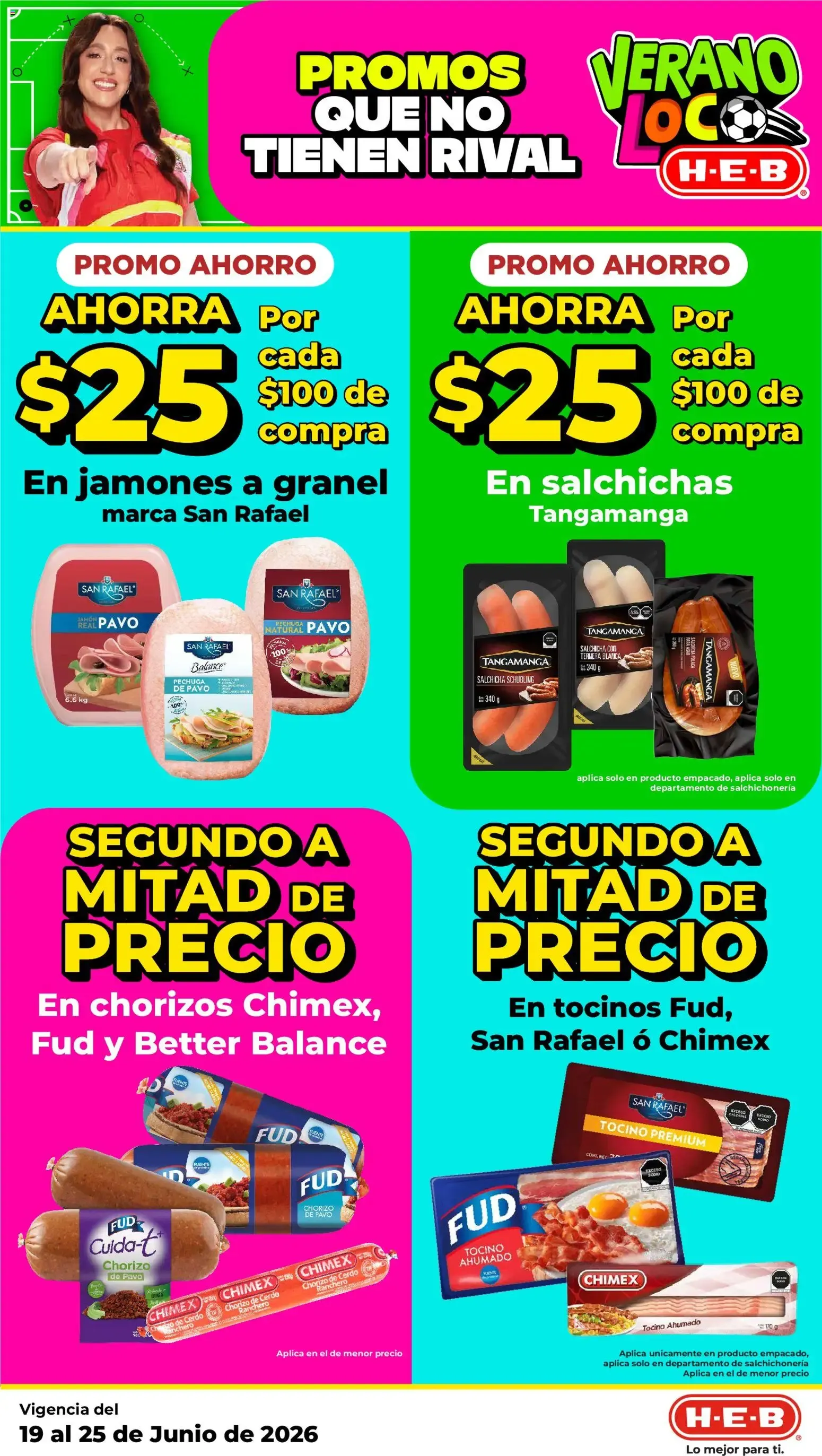 Catálogo de H-E-B Verano Loco: Las Promos más locas entran a la cancha 19 de junio al 25 de junio 2026 - Pagina 14