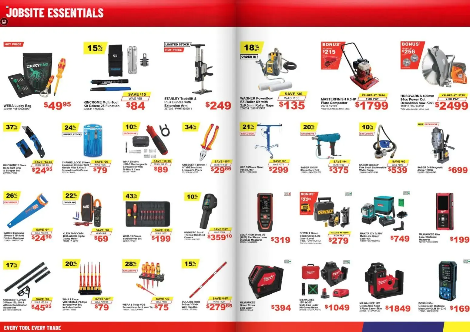 JOBSITE ESSENTIALS - Catalogue valid from 4 August to 6 September 2026 - page 5