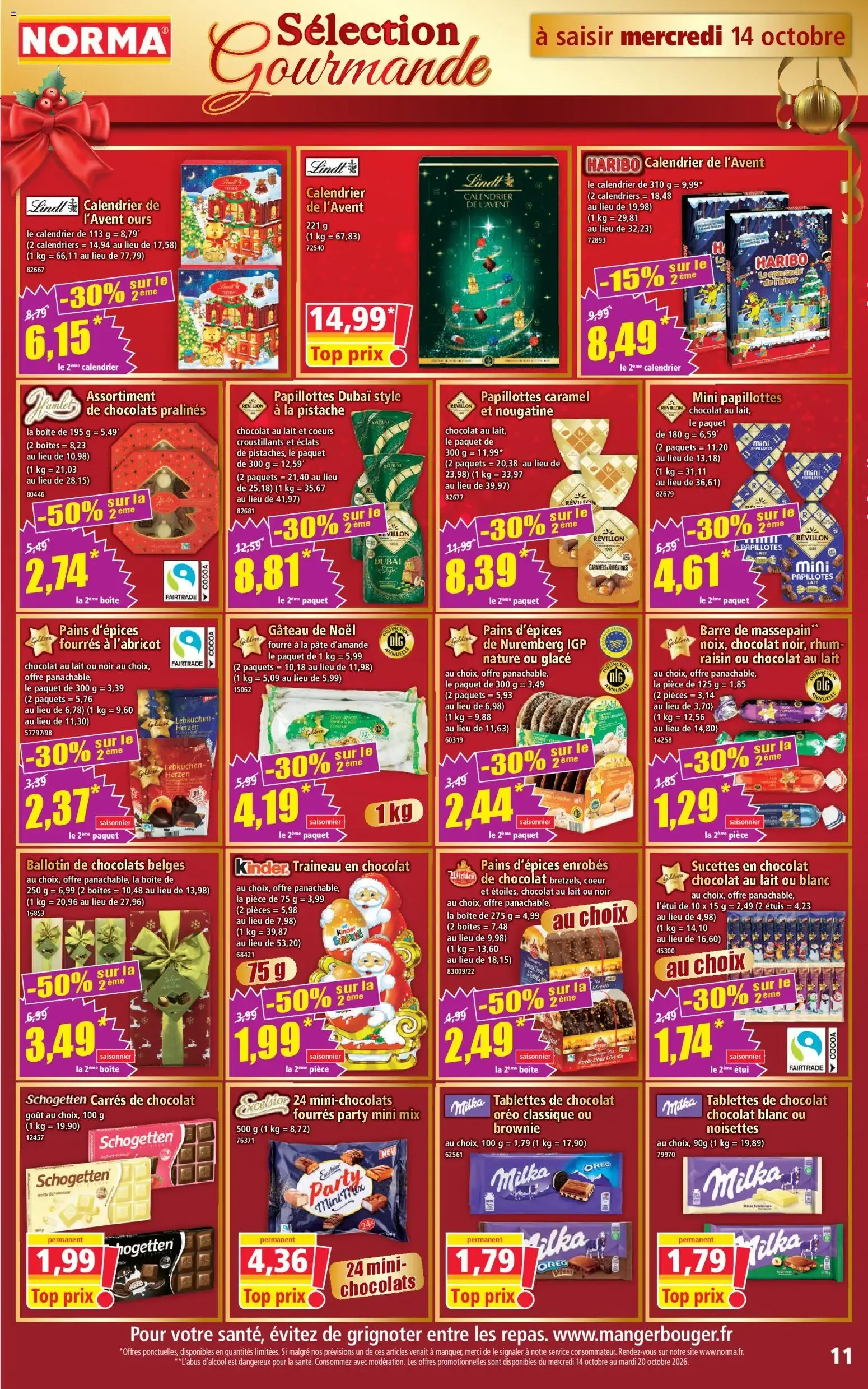 Norma Votre Discounter Régional du 14 octobre au 20 octobre 2026 - Catalogue page 11