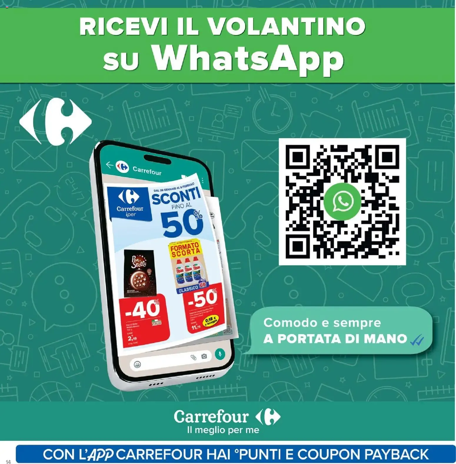 Nuovo Carrefour volantino Iper - Roma dal 16/06/2026 > offerte anteprima 🛍️ da 16 giugno a 29 giugno di 2026 - Pagina del volantino 14