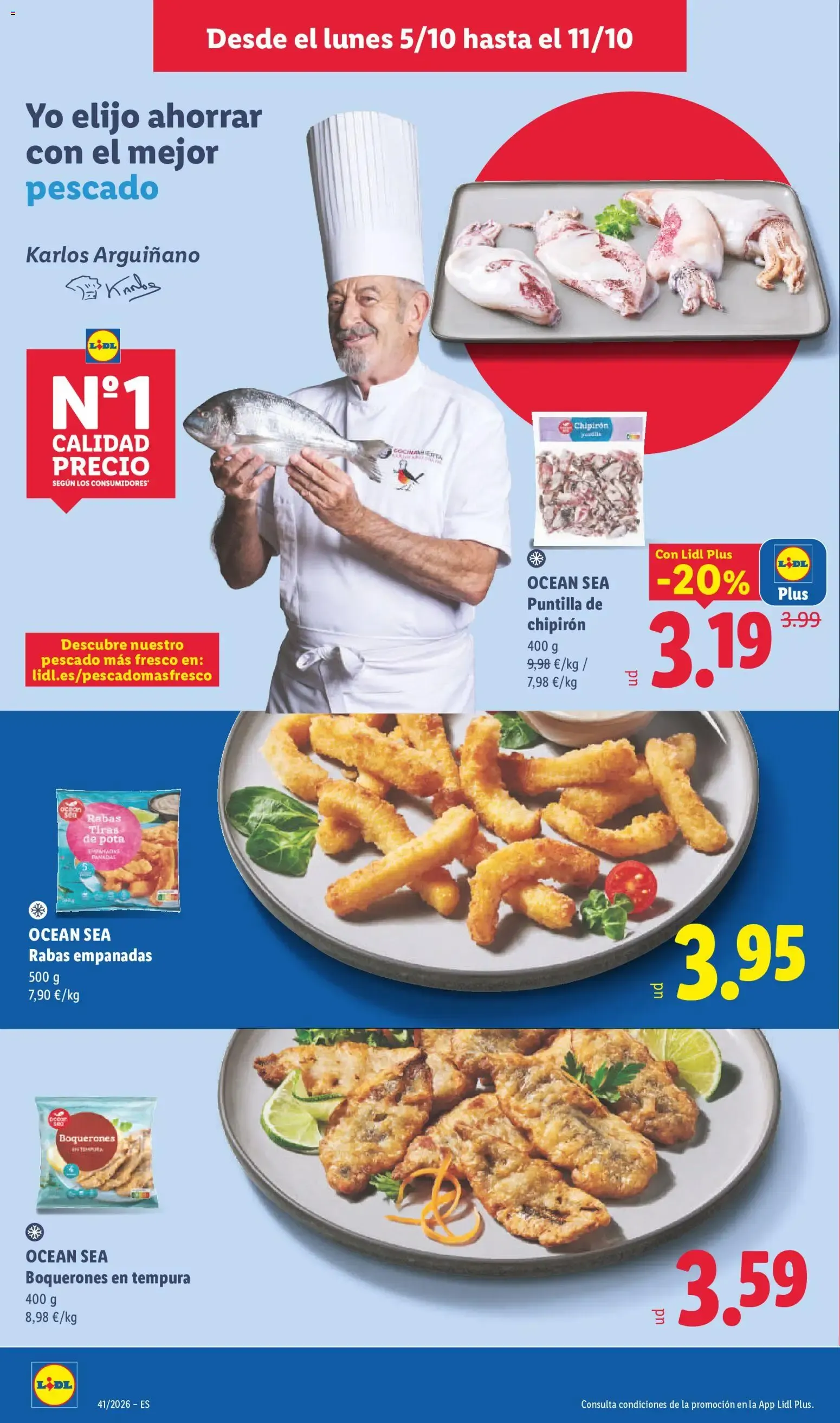 Catálogo de Lidl folleto del 05/10/2026 | Ofertas 5 de octubre al 11 de octubre 2026 - Página 10