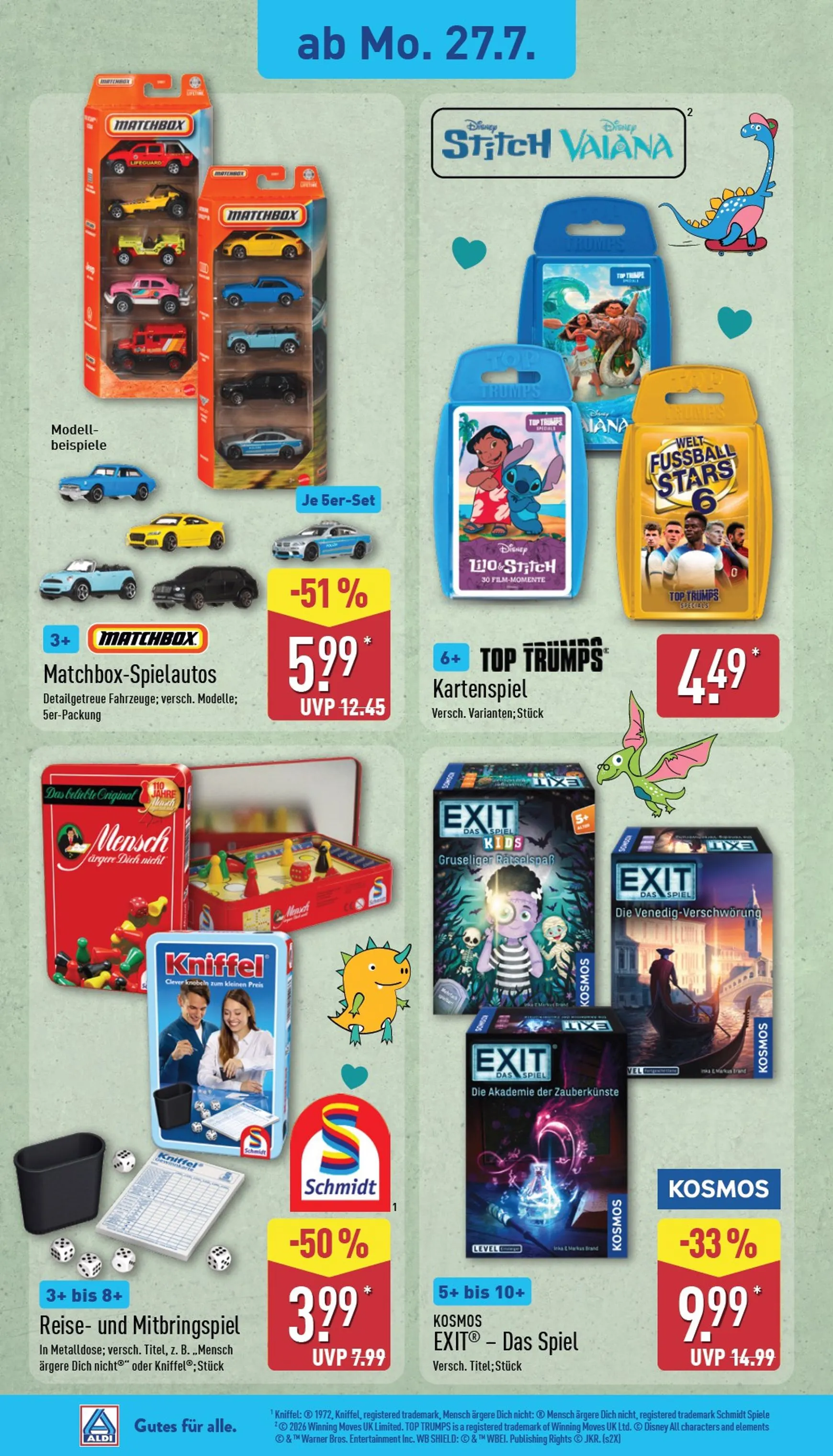 ALDI NORD - ALDI Vorschau Prospekt nächste Woche – von Montag 27.07.2026 bis Samstag 01.08.2026 von 27. Juli bis 1. August 2026 - Prospekt seite 22