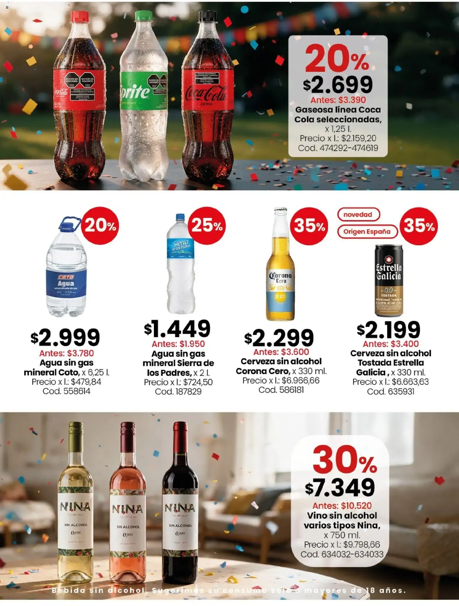 Ofertas de Coto - Ofertas Semanales: Almacén y bebidas 5 de octubre al 11 de octubre 2026 - Página 7 del catálogo