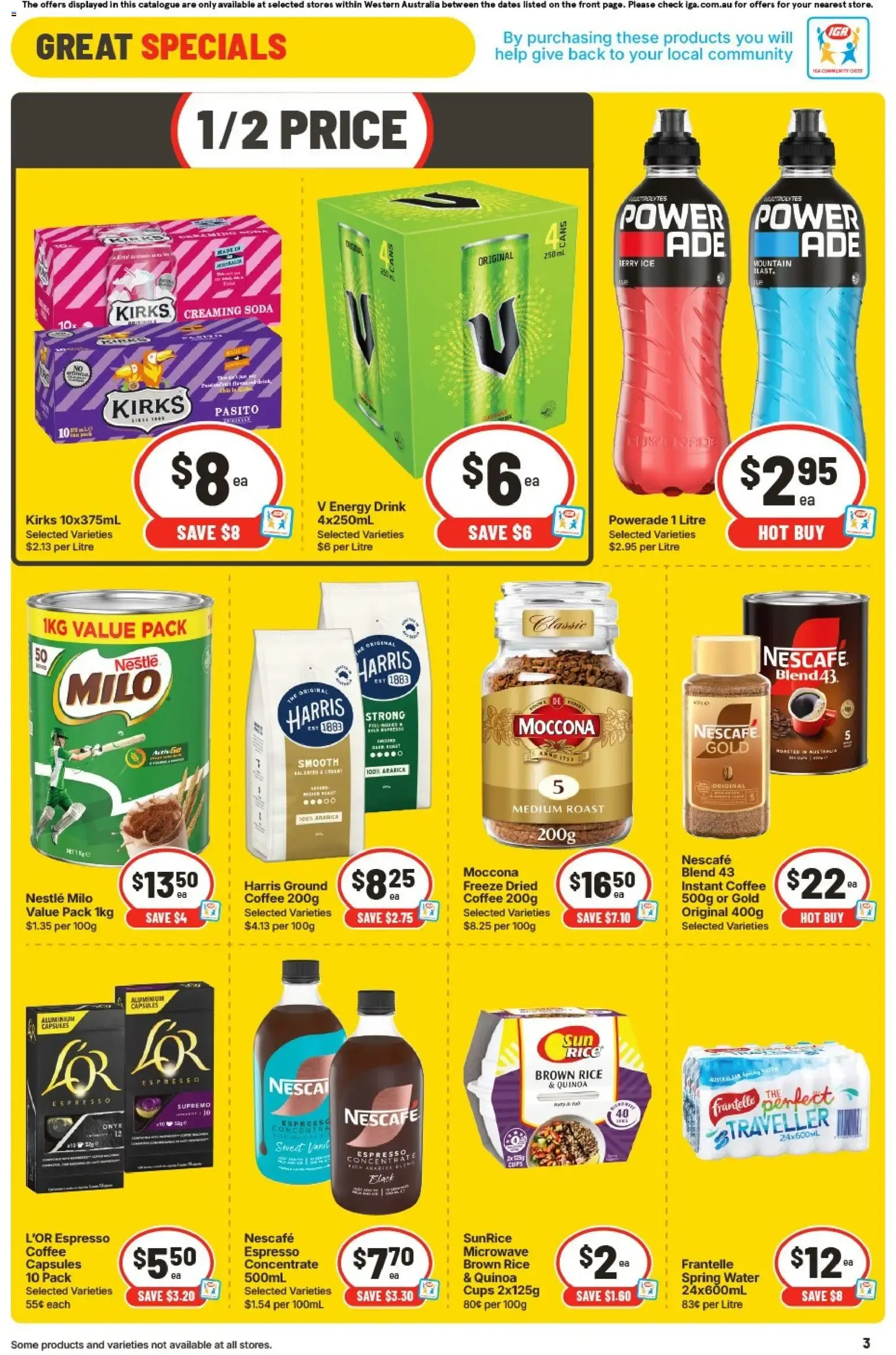 IGA catalogue valid from 19/08/2026 > Online Australia - Catalogue valid from 19 August to 25 August 2026 - page 3