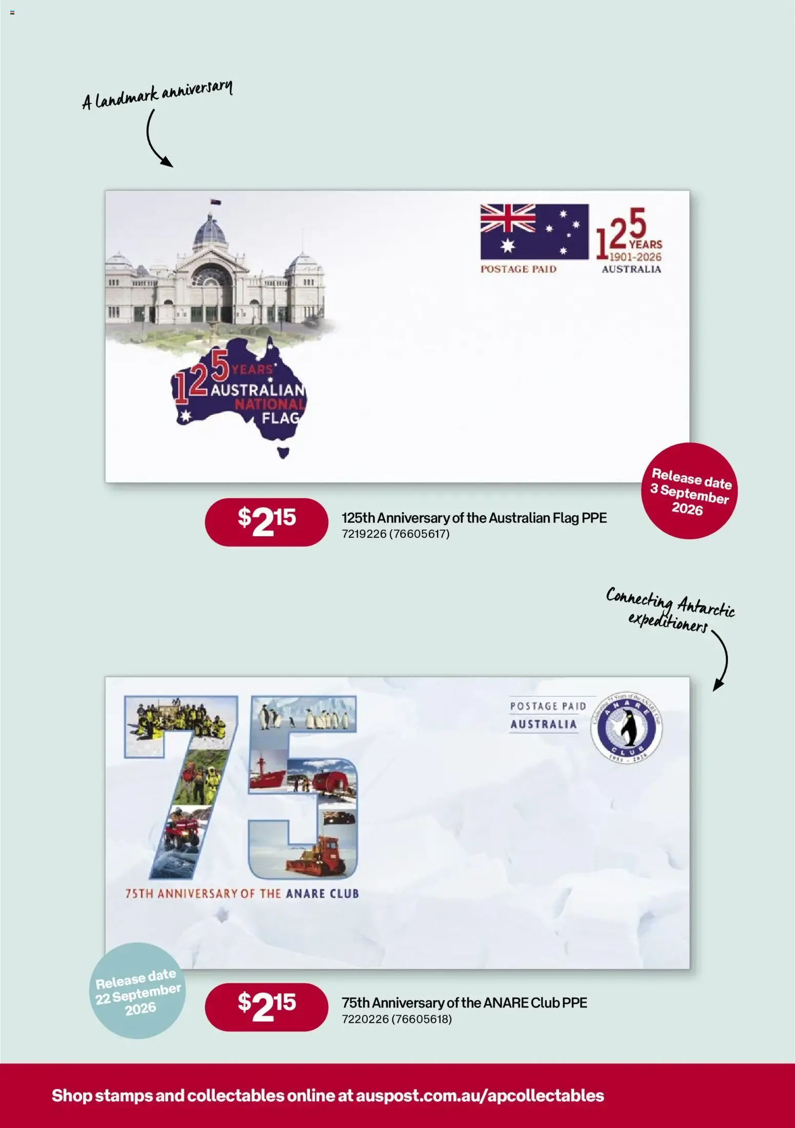 Stamp Bulletin - Catalogue valid from 1 September to 20 October 2026 - page 12