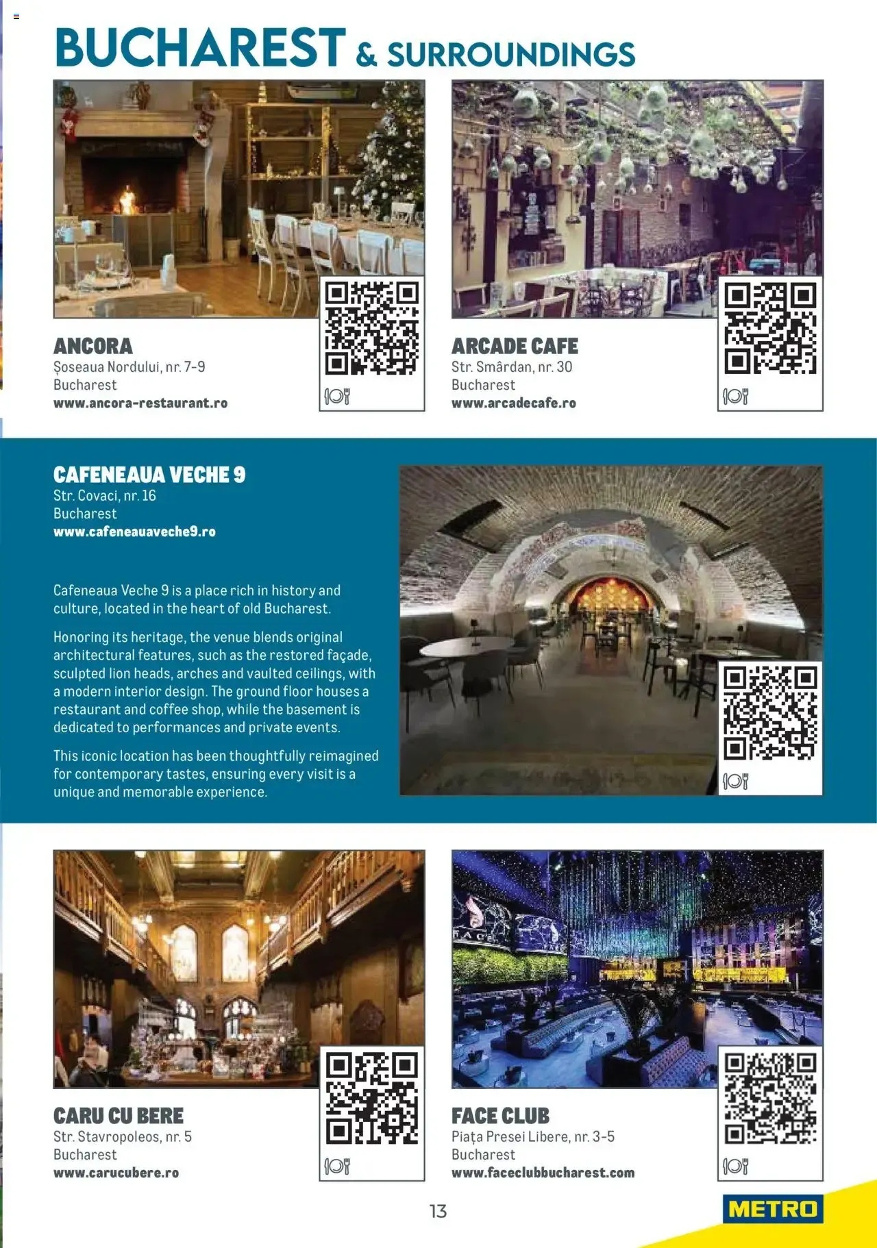 Catalog TRAVEL DREAM TOURISM GUIDE de la 1 ianuarie până la 31 decembrie 2026 - Revista Pagina 13