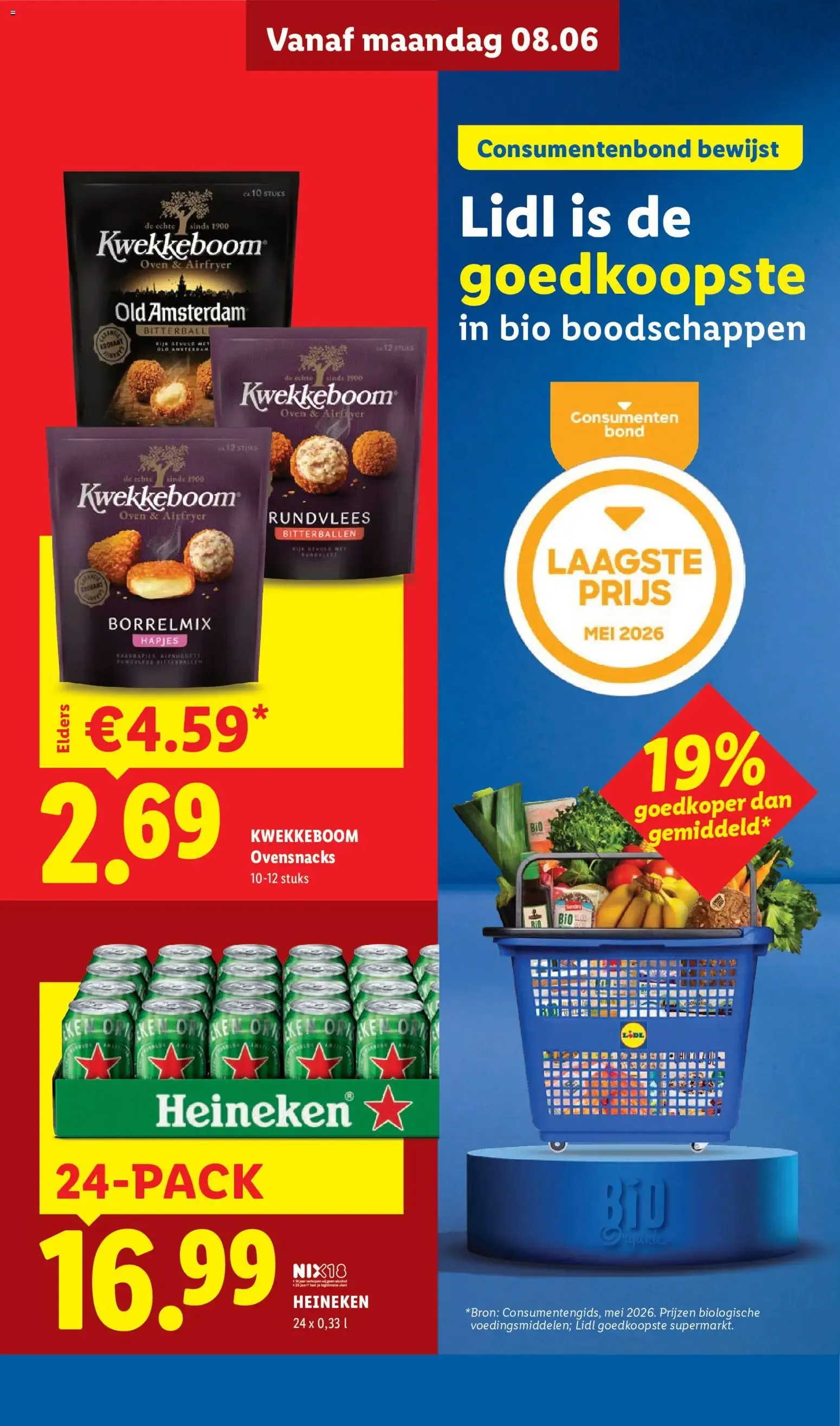 Lidl: De nr. 1 en frutas y verduras. Ofertas varias. van 8 juni tot 14 juni 2026 - Folder pagina 5