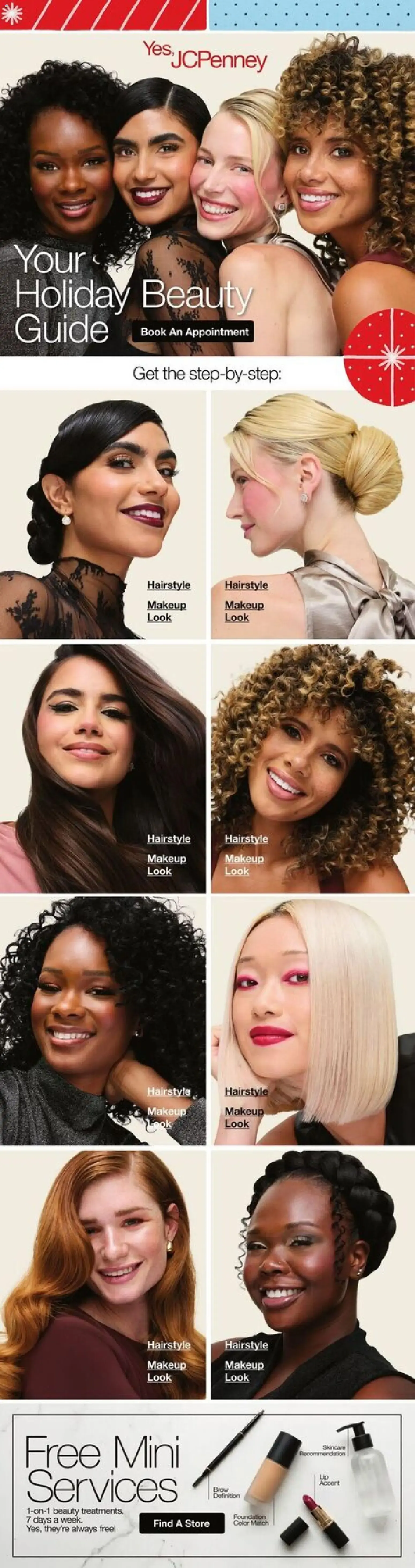 Weekly ad JCPenney Holiday Beauty Guide from October 26 to December 31 2026 - Page 1