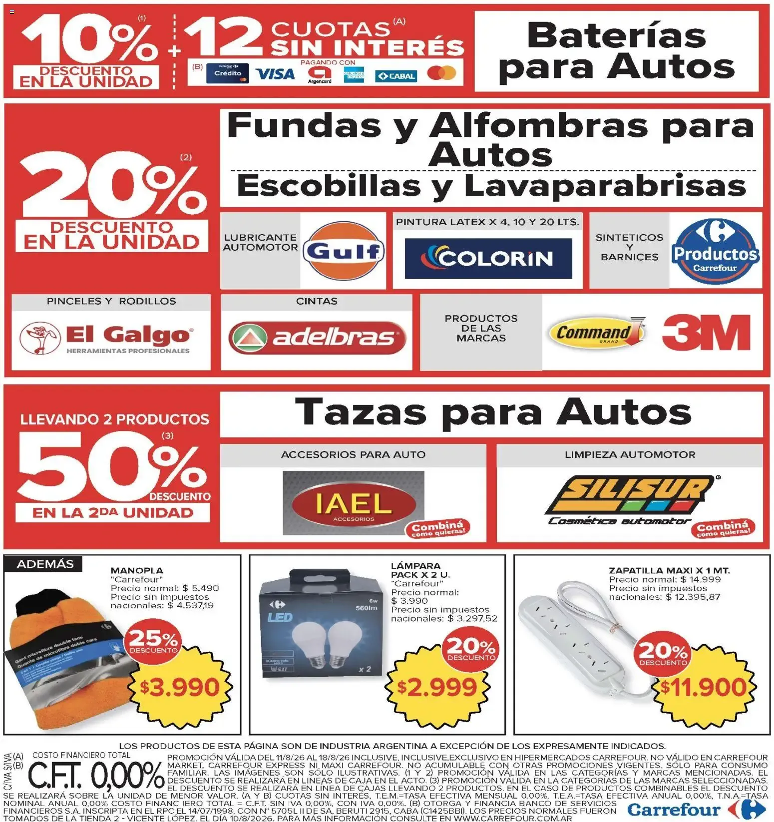 Ofertas de Carrefour ofertas || del 11/08/2026 - 18/08/2026 || Promociones 11 de agosto al 18 de agosto 2026 - Página 25 del catálogo
