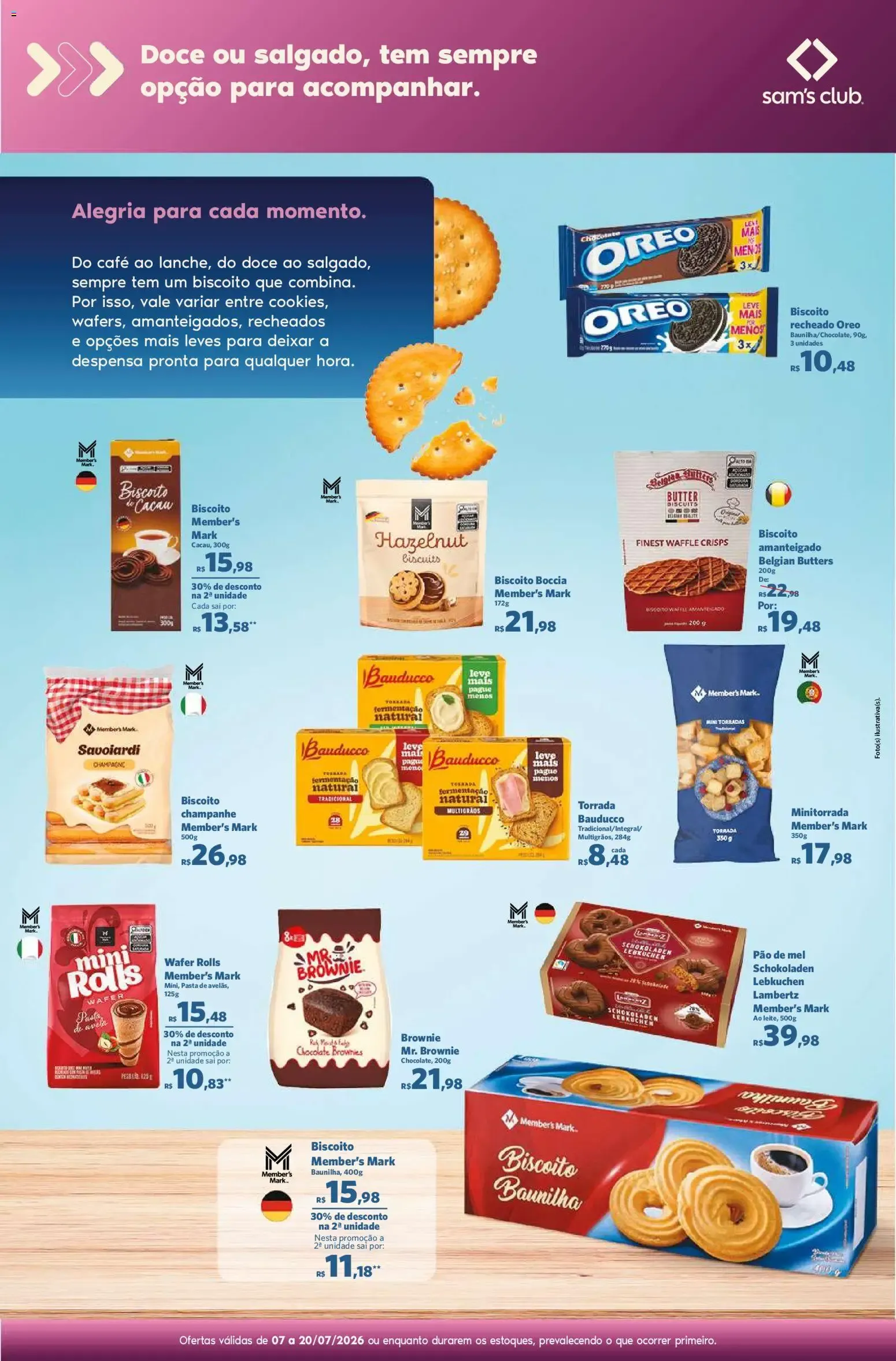 Encarte de Sam's Club ofertas Mundo das Delícias de 07/07/2026 | Promoções Online 7 de julho até 20 de julho 2026 - Pagina 5