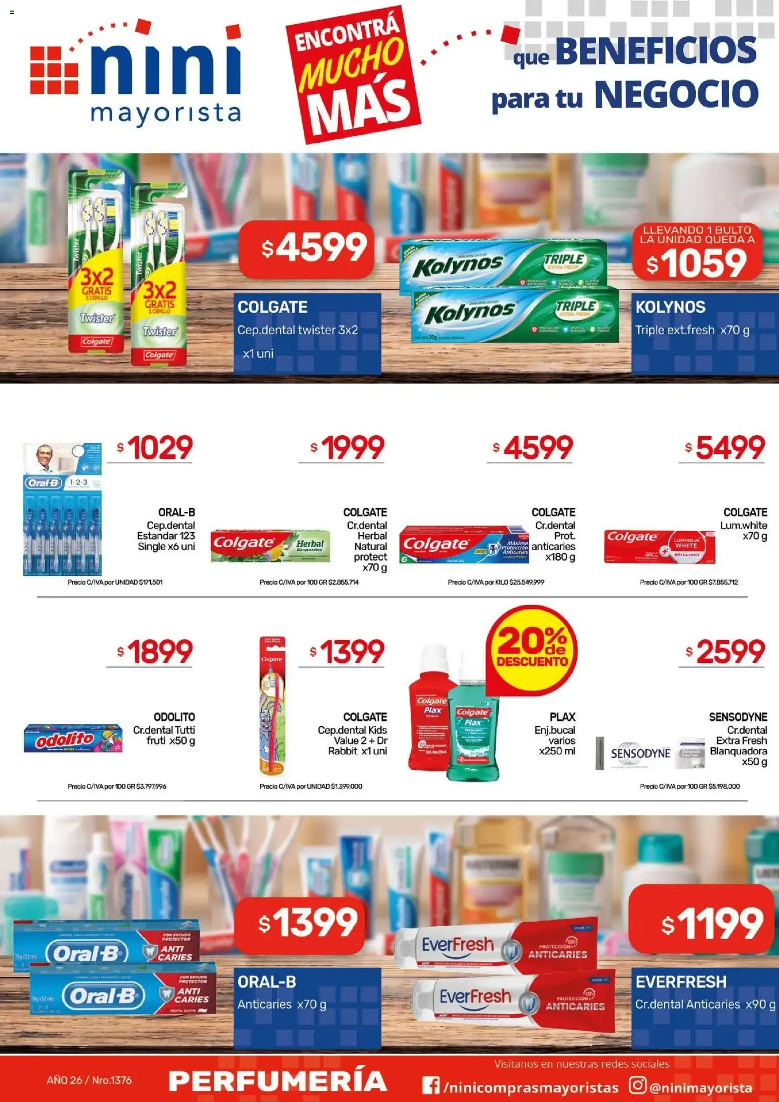 Ofertas de NINI Mayorista catálogo del 07/09/2026 - 13/09/2026 7 de septiembre al 13 de septiembre 2026 - Página 3 del catálogo