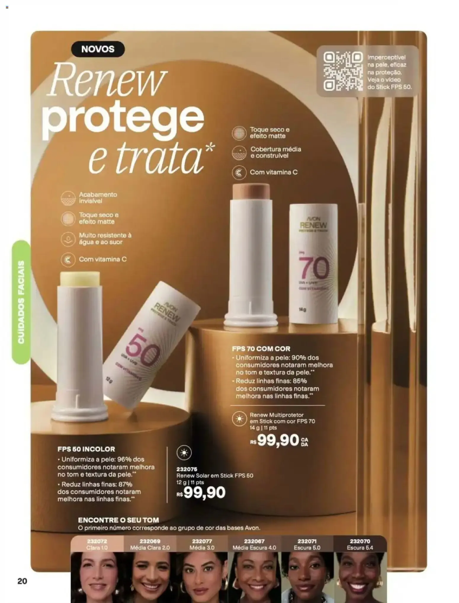 Encarte de Revista Avon - Chegou Renew Menopro - Ciclo 16/2026 12 de outubro até 2 de novembro 2026 - Pagina 20