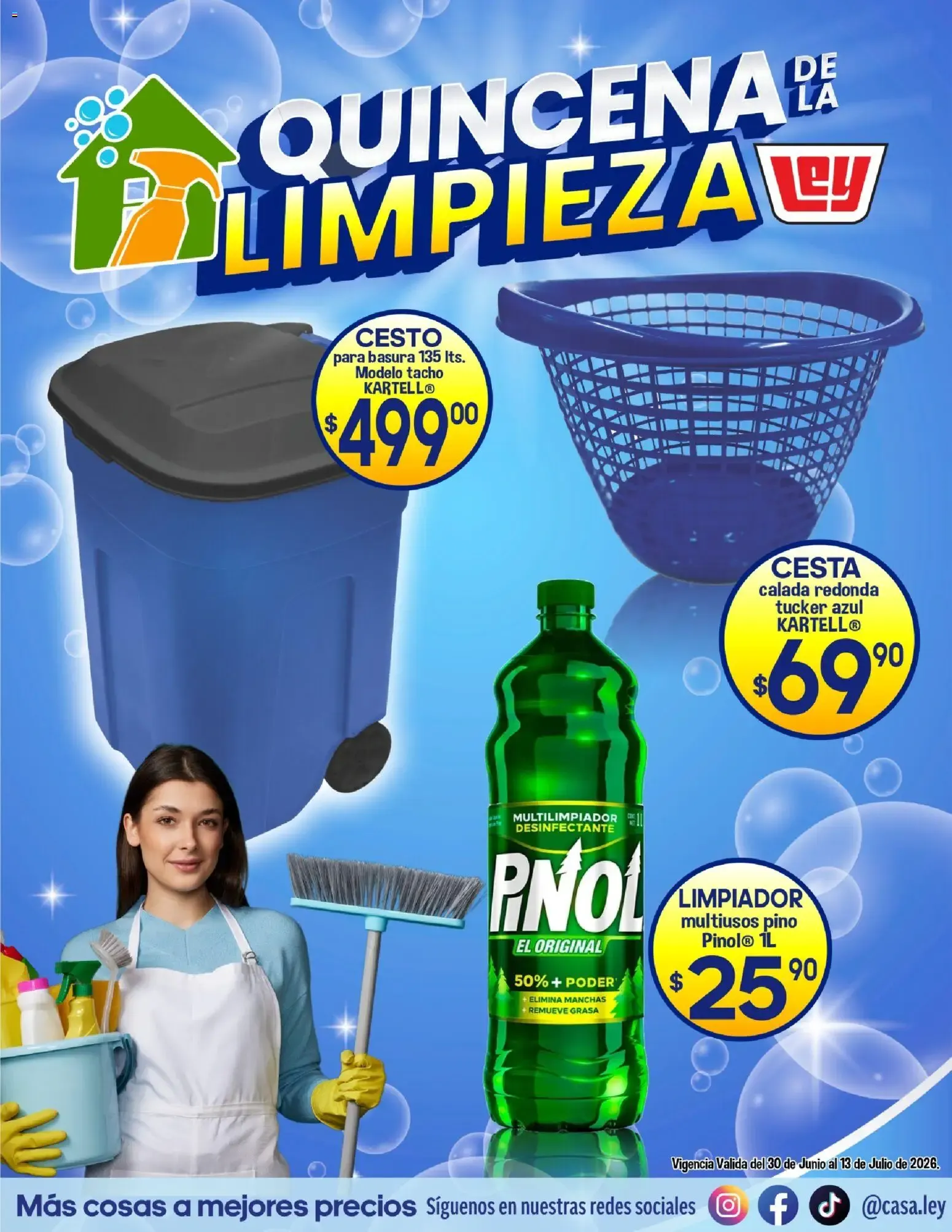 Catálogo de Quincena de la Limpieza de Casa Ley 30 de junio al 13 de julio 2026 - Pagina 1