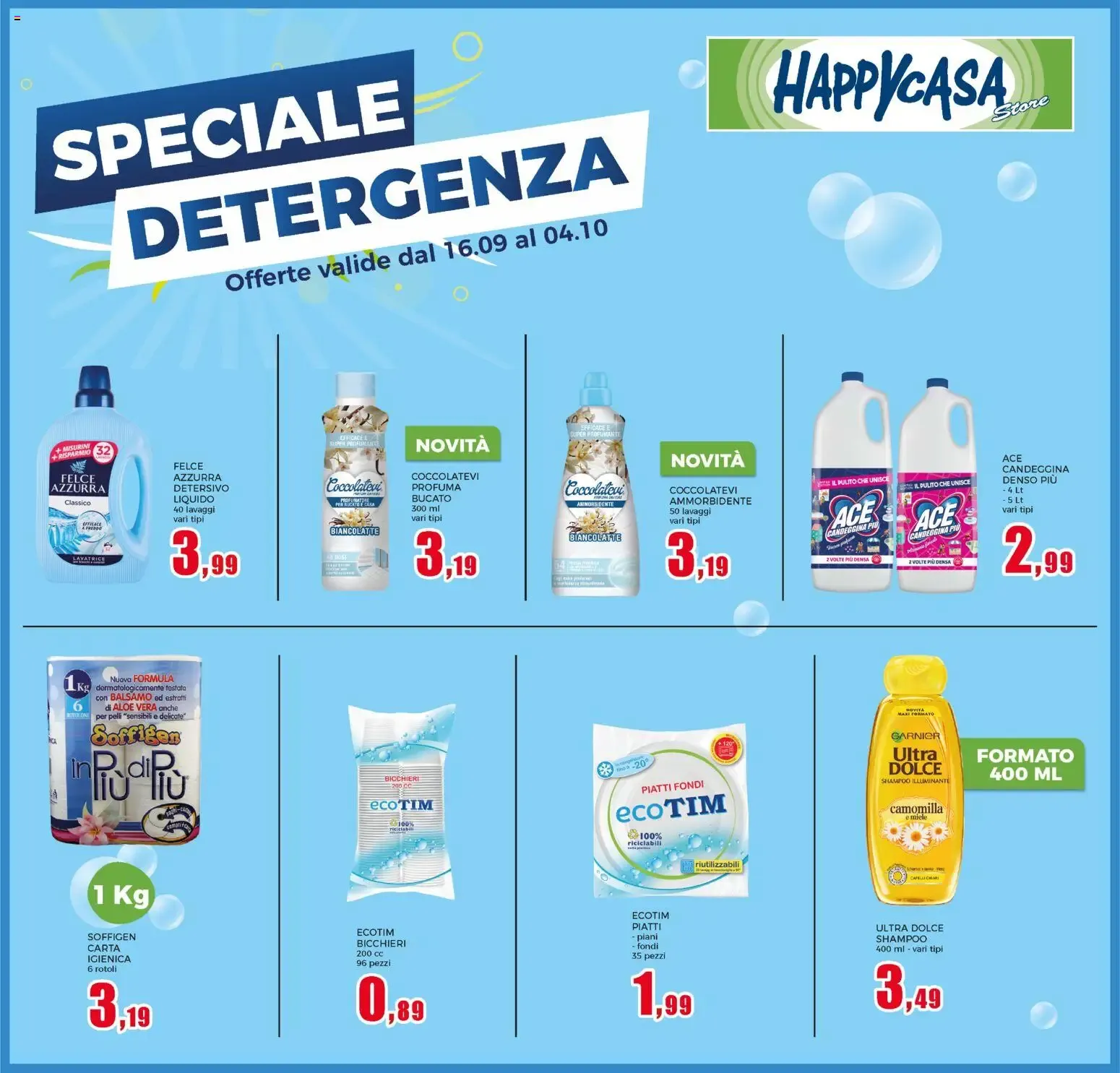 Volantino Happy Casa: Sotto Prezzi da 16 settembre a 4 ottobre di 2026 - Pagina del volantino 17