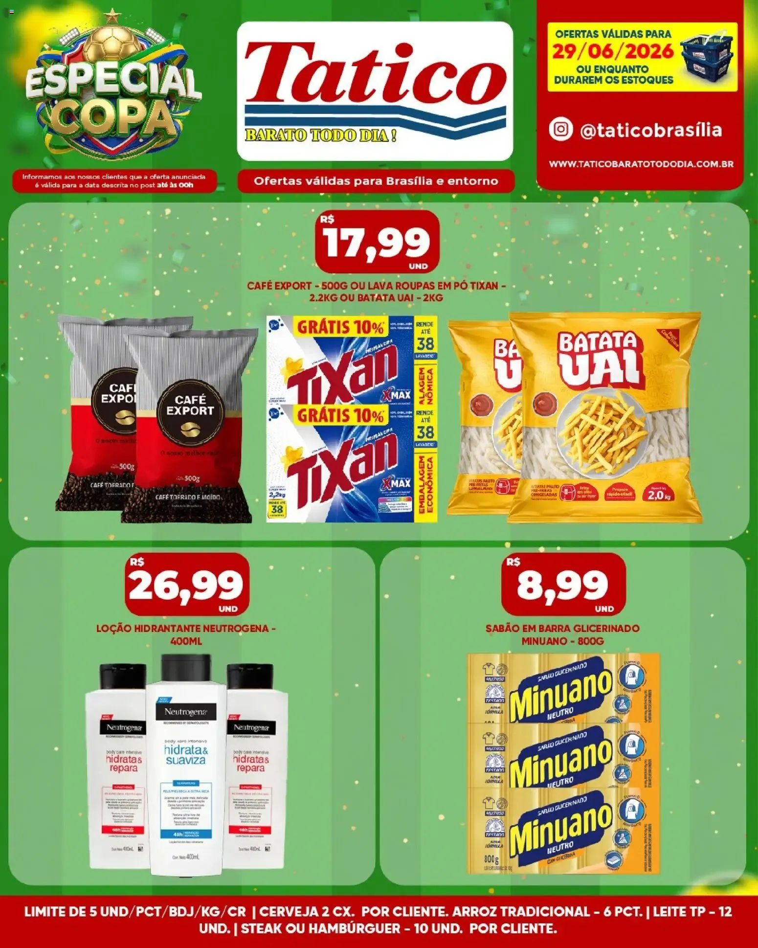 Encarte de Tatico ofertas do Dia de 29/06/2026 | Promoções Online 29 de junho até 29 de junho 2026 - Pagina 10