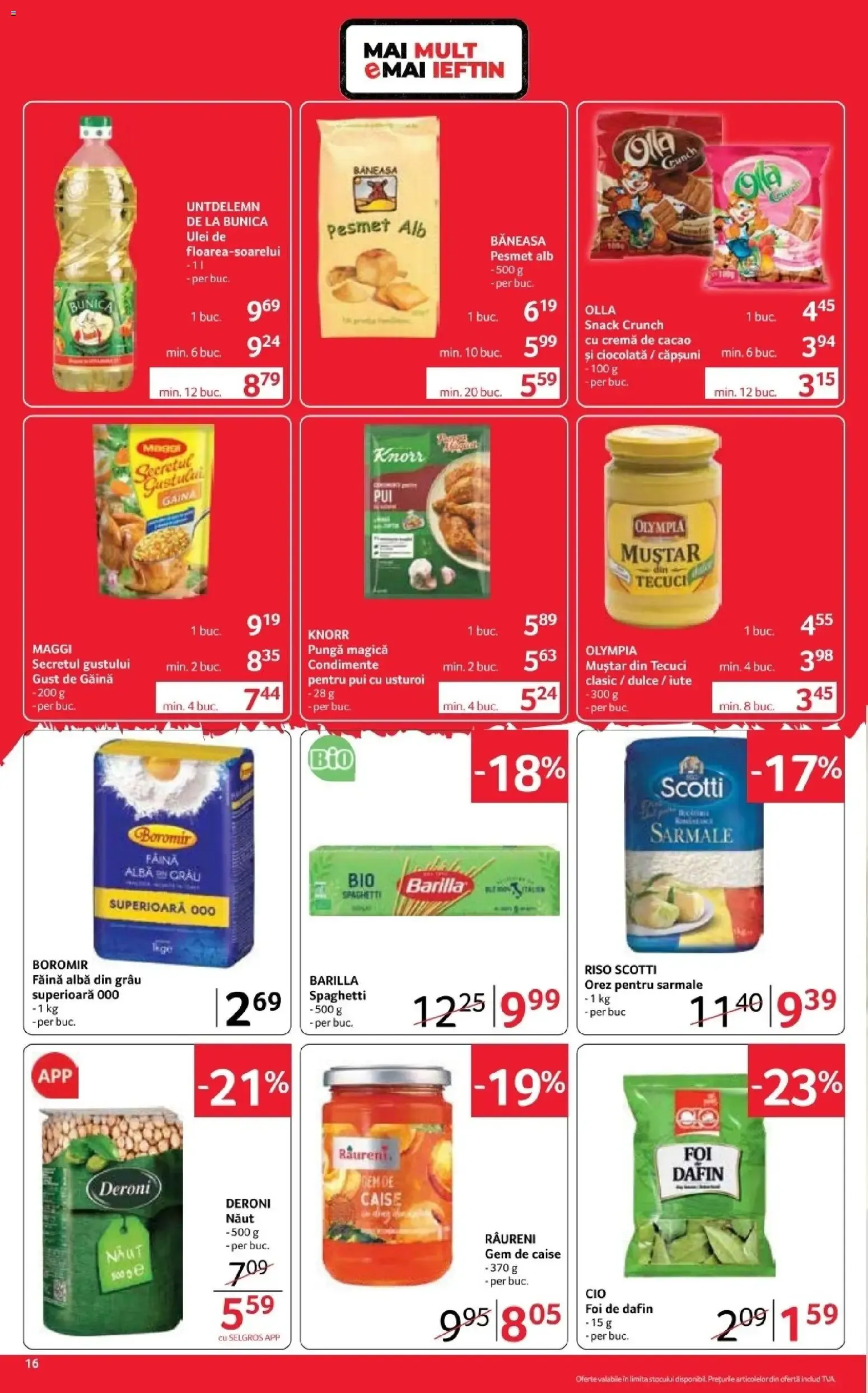 Catalog Selgros Catalog 16.10.2026 - Oferta online de la 16 octombrie până la 29 octombrie 2026 - Revista Pagina 16