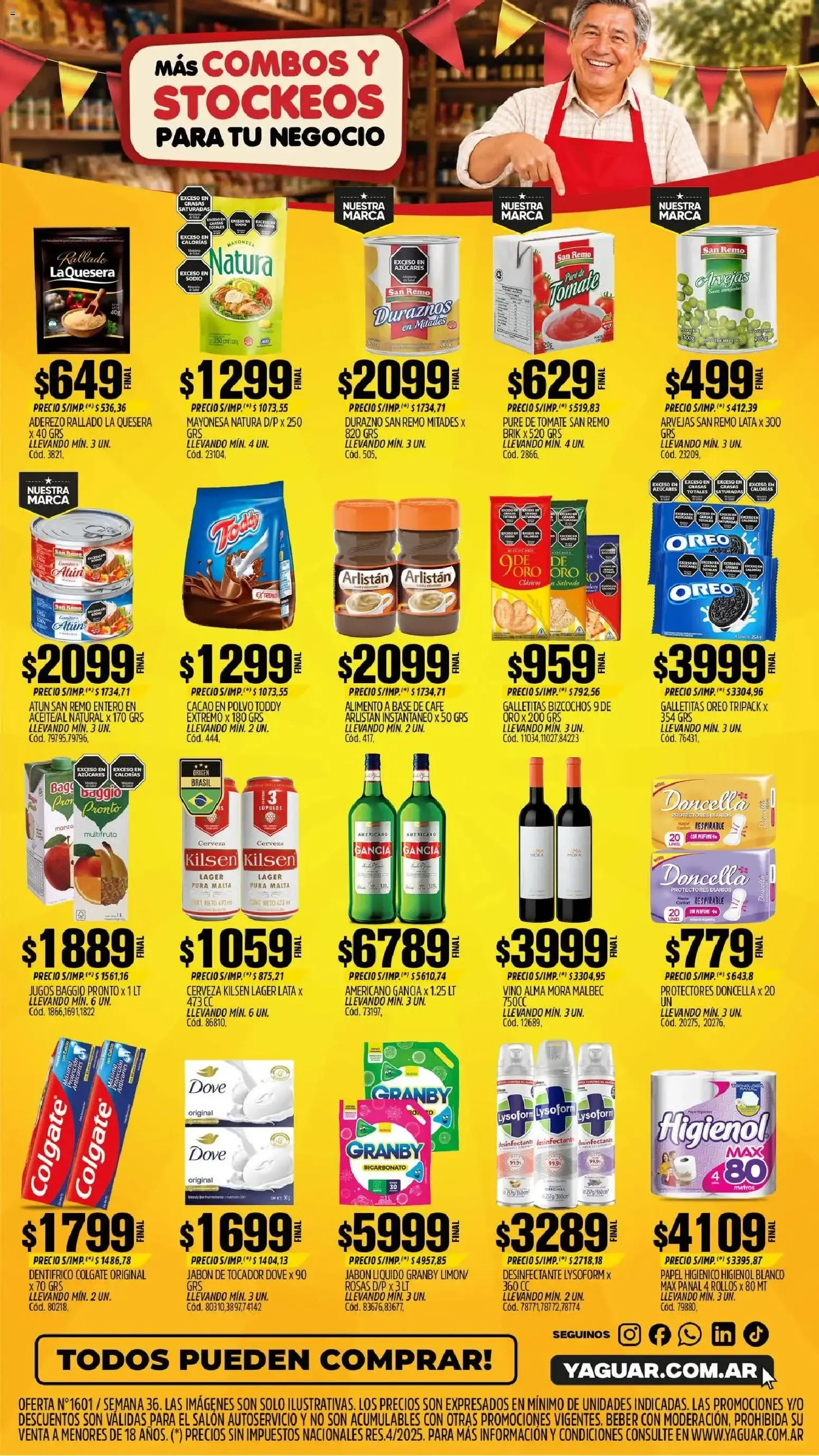 Ofertas de Mayorista Yaguar - Mes del Almacenero - Ofertas para Trelew 31 de agosto al 6 de septiembre 2026 - Página 2 del catálogo