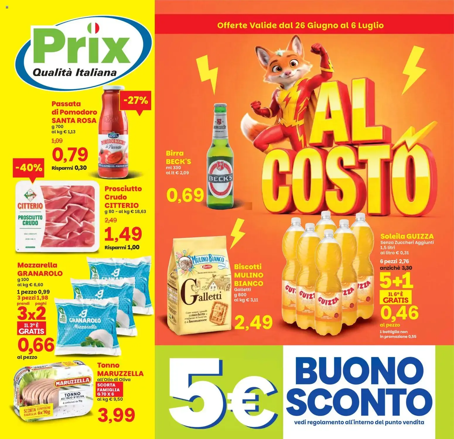 Nuovo Prix volantino dal 26/06/2026 > offerte anteprima 🛍️