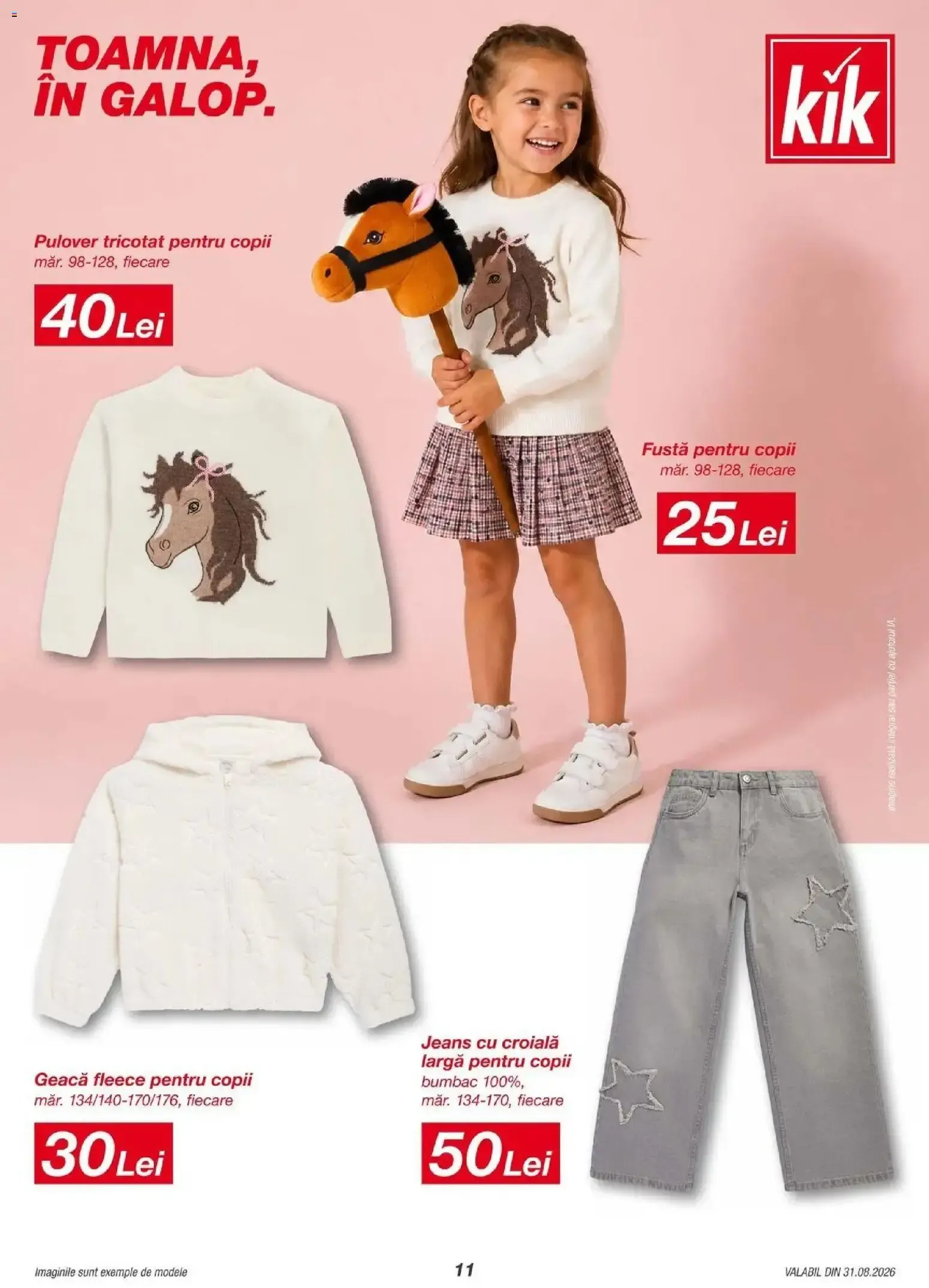 Catalog KiK - Mai mult pentru toamnă și pentru momente speciale de la 31 august până la 6 septembrie 2026 - Revista Pagina 11