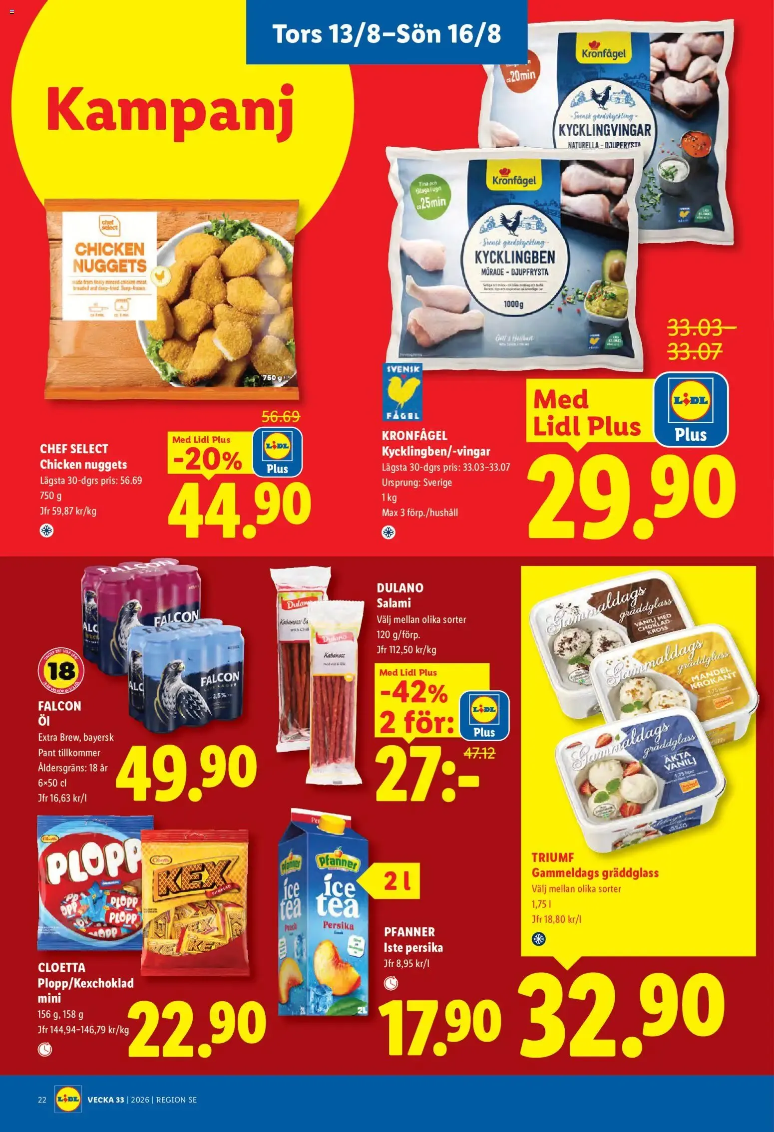 Lidl erbjudanden från 10/08/2026 - 16/08/2026 > Reklamblad nuvarande rabatter från 10 augusti till 16 augusti 2026 - Reklamblad sidor 24