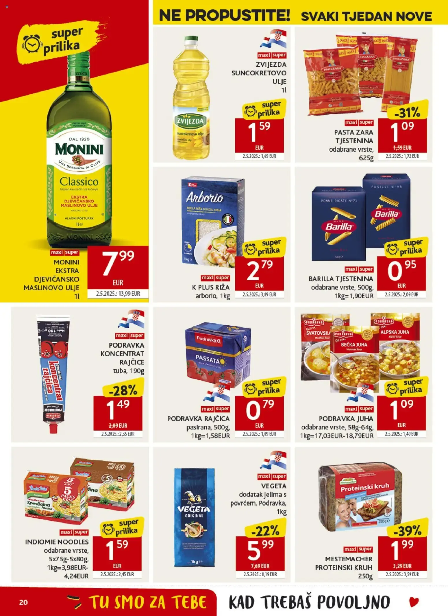 Katalog Konzum Katalog novi od 22.07.2026 na listanje > letak digitalni od 22. srpnja do 28. srpnja 2026. - Pregled Stranica 20