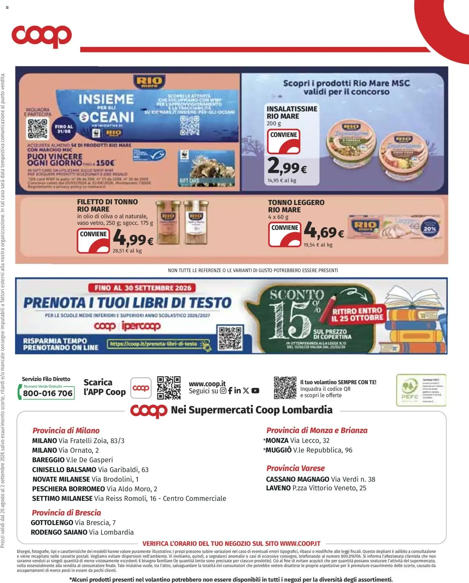Volantino COOP Anteprima dal 20/08/2026 > NUOVO Promozioni da 20 agosto a 2 settembre di 2026 - Pagina del volantino 16