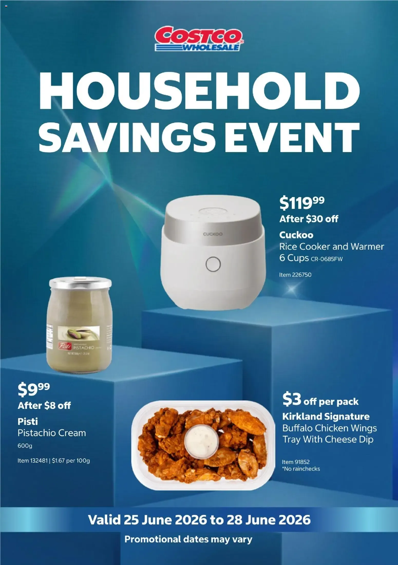Household Savings Event - Catalogue valid from 25 June to 28 June 2026 - page 1