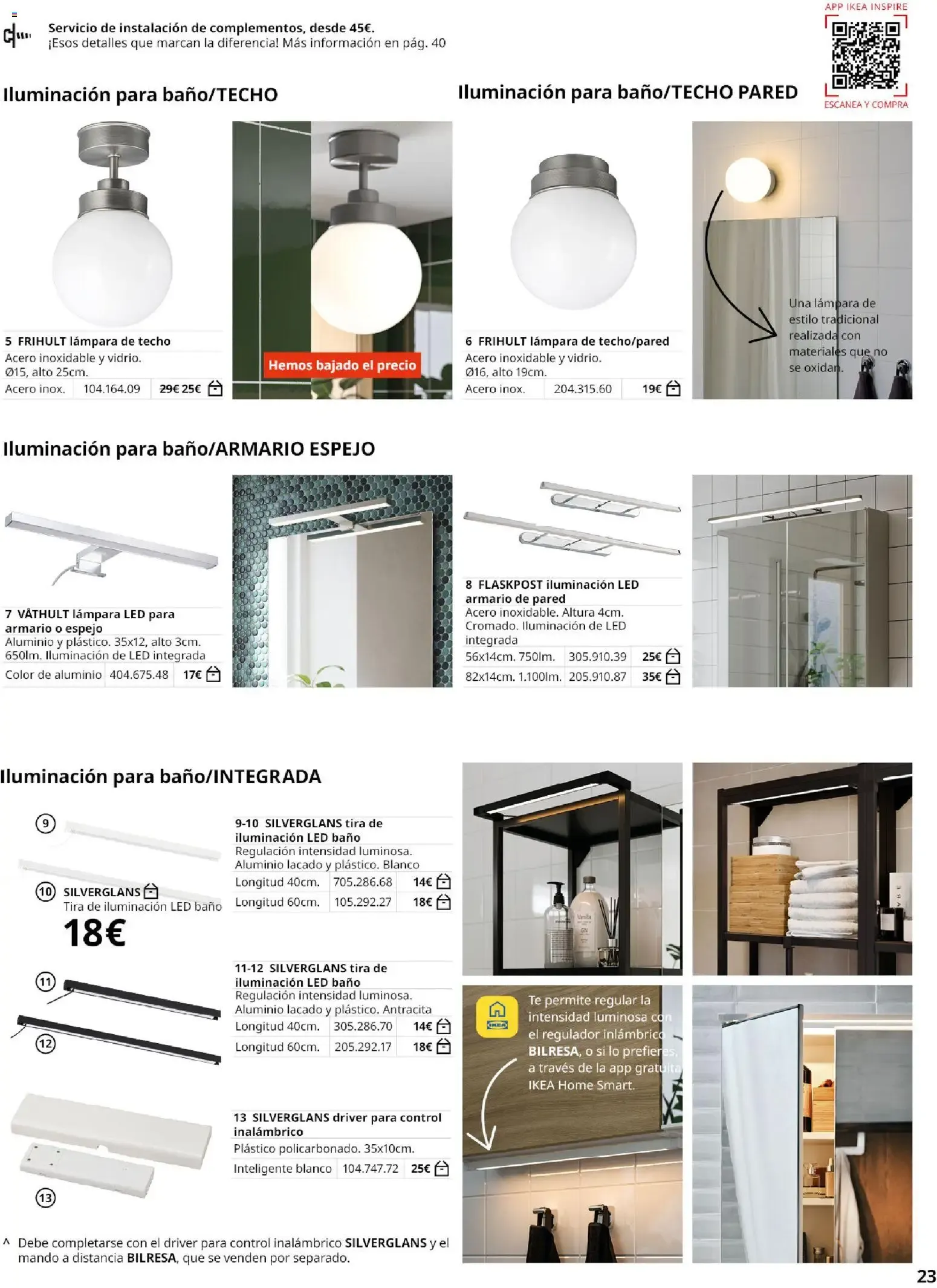 Catálogo de IKEA - Guía de Compra Iluminación y Sonido para tu Hogar 29 de septiembre al 31 de enero 2027 - Página 23