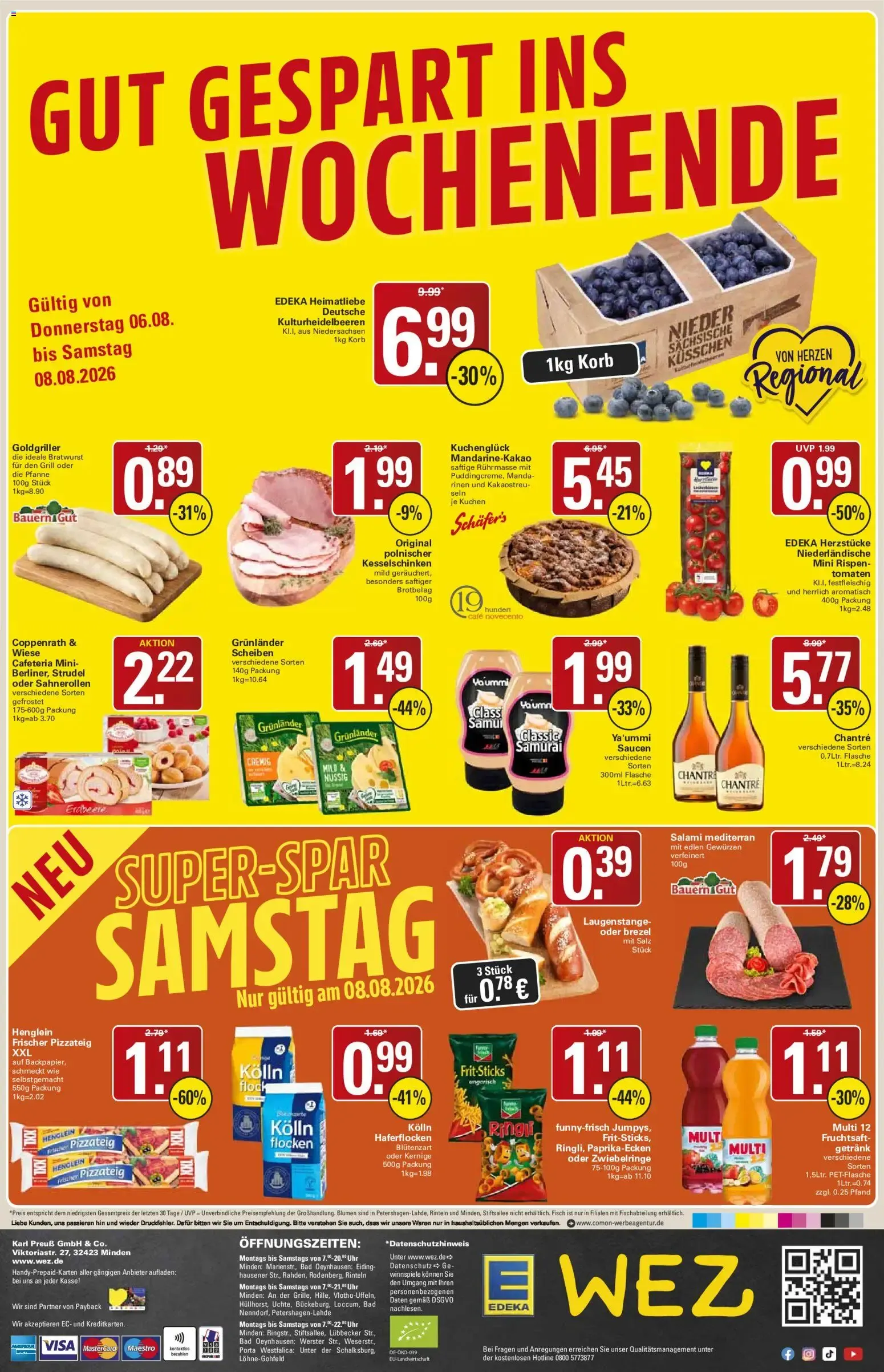 Die WEZette von 3. August bis 8. August 2026 - Prospekt seite 16