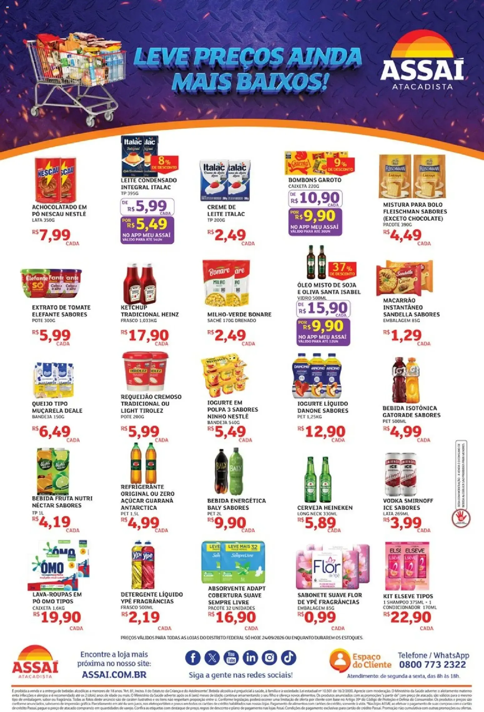 Encarte de Assaí Atacadista ofertas - DF de 24/09/2026 | Promoções Online 24 de setembro até 24 de setembro 2026 - Pagina 2
