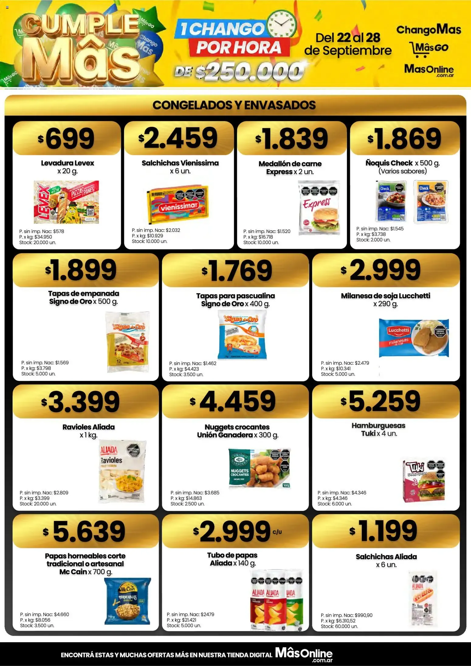 Ofertas de CUMPLE Más 22 de septiembre al 28 de septiembre 2026 - Página 5 del catálogo