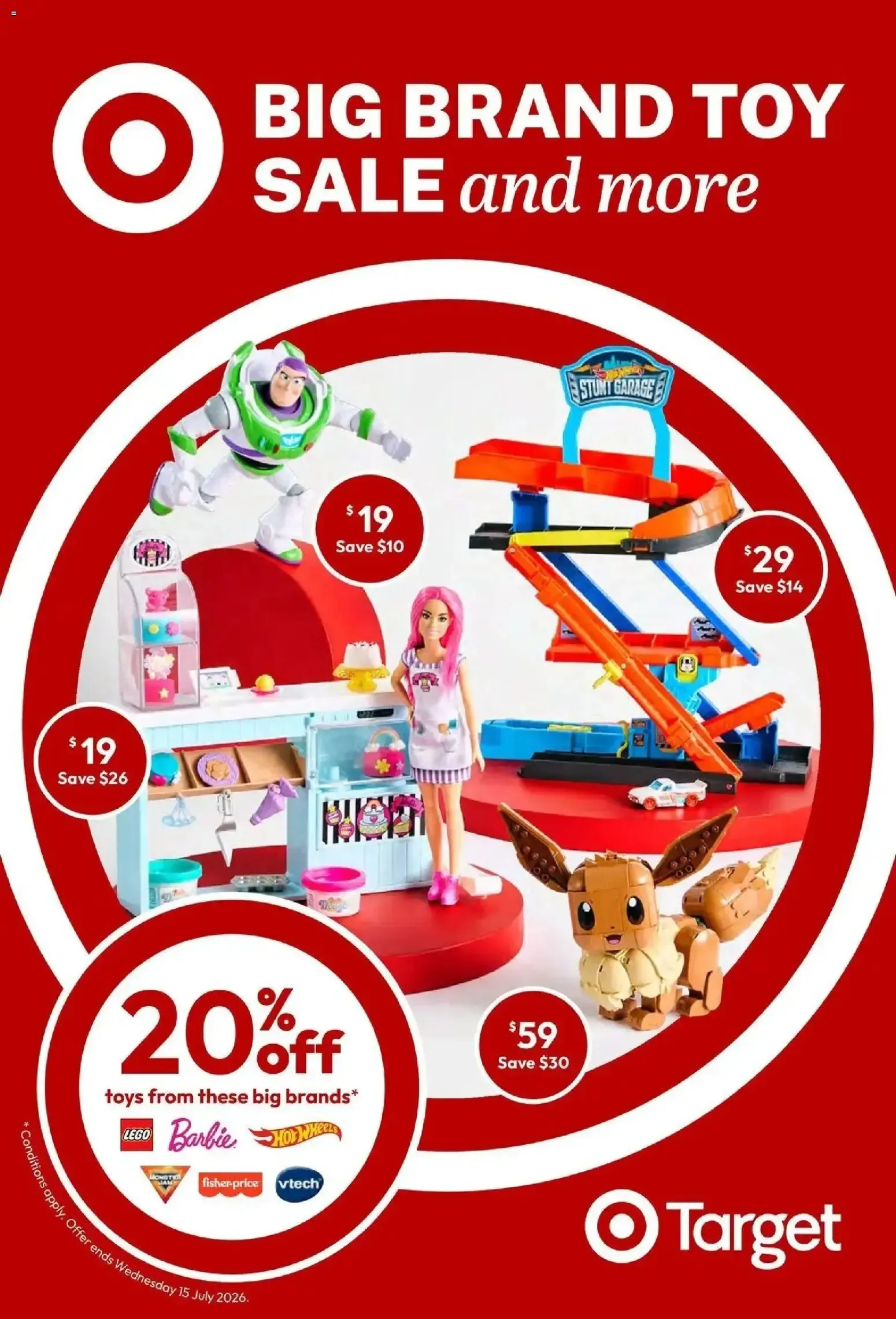 BIG BRAND TOY SALE and more - Catalogue valid from 24 June to 15 July 2026 - page 1