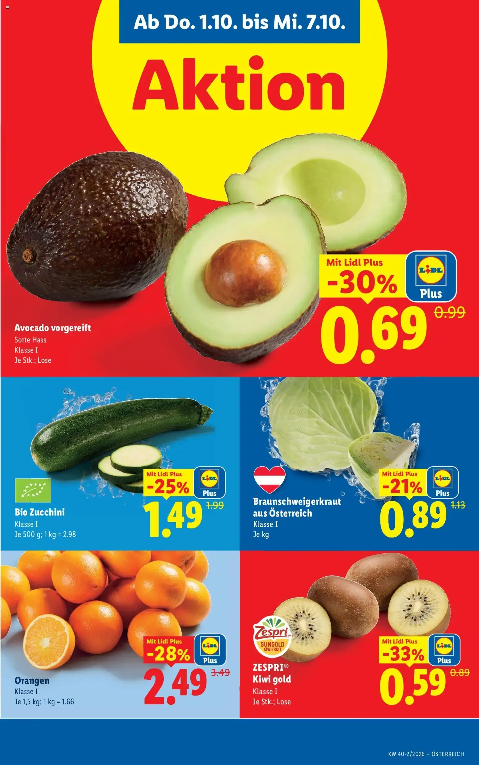 Lidl - Flugblatt ab 01.10.2026 - Angebote ab donnerstag von 1. Oktober bis 3. Oktober 2026 - Flugblätt seite  40