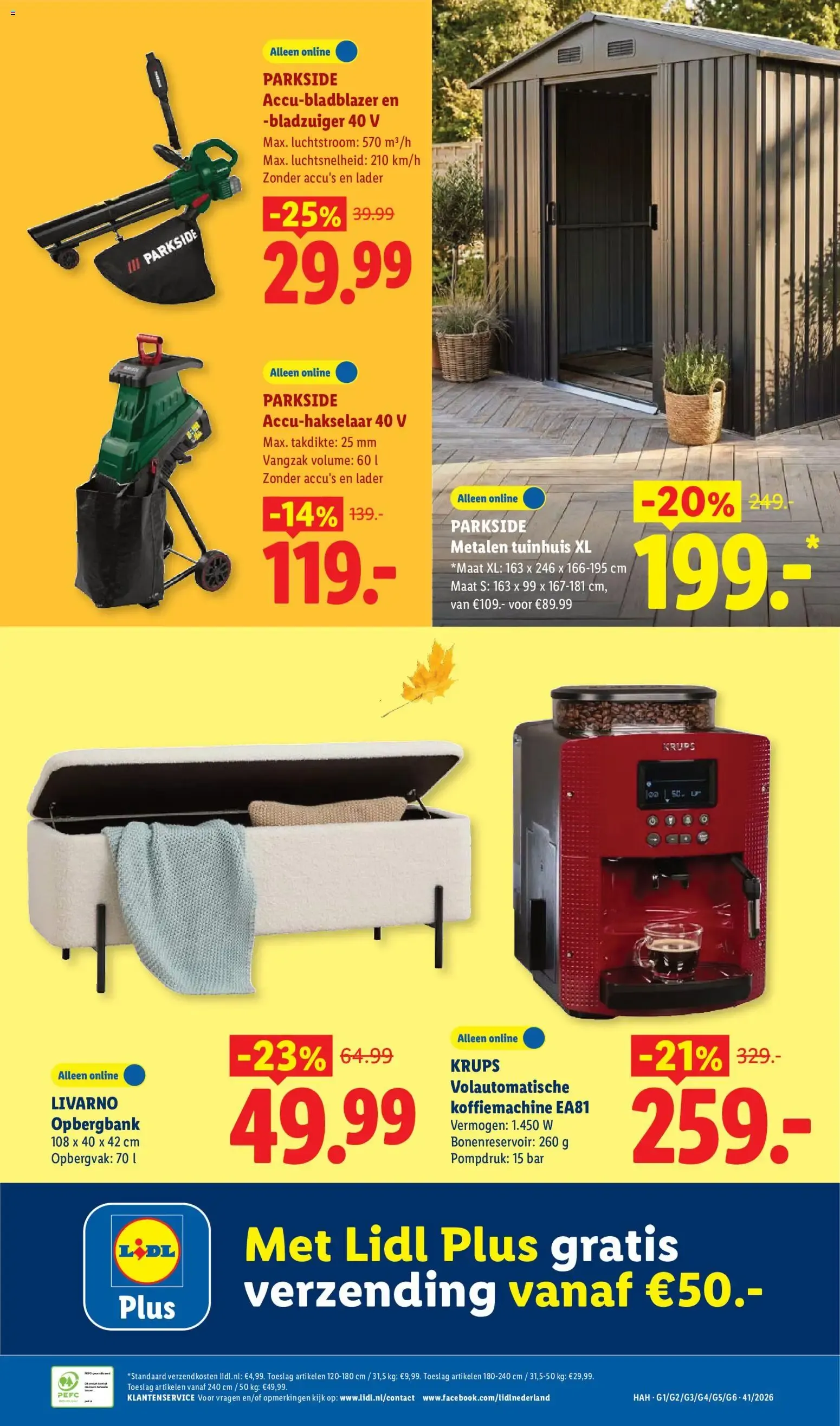 Lidl folder vanaf maandag 05.10 van 5 oktober tot 11 oktober 2026 - Folder pagina 43