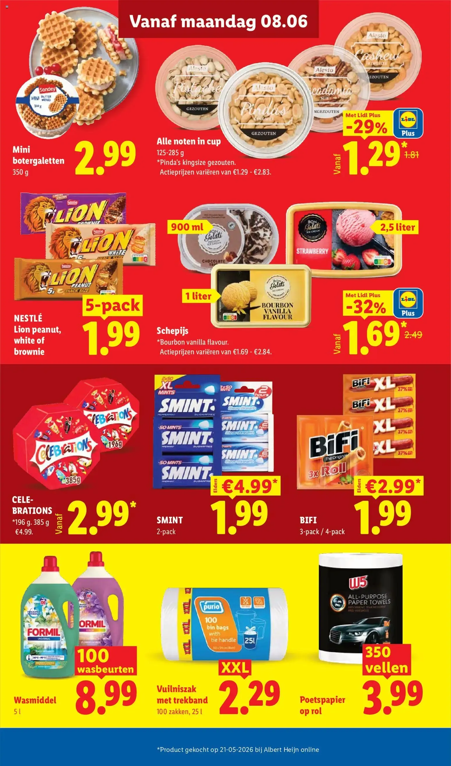 Lidl: De nr. 1 en frutas y verduras. Ofertas varias. van 8 juni tot 14 juni 2026 - Folder pagina 19