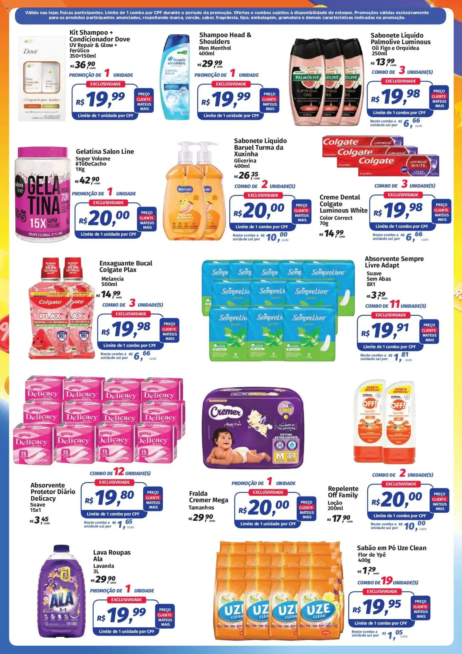Encarte de Mateus ofertas Tudo é 20 de 17/07/2026 | Promoções Online 17 de julho até 17 de julho 2026 - Pagina 5