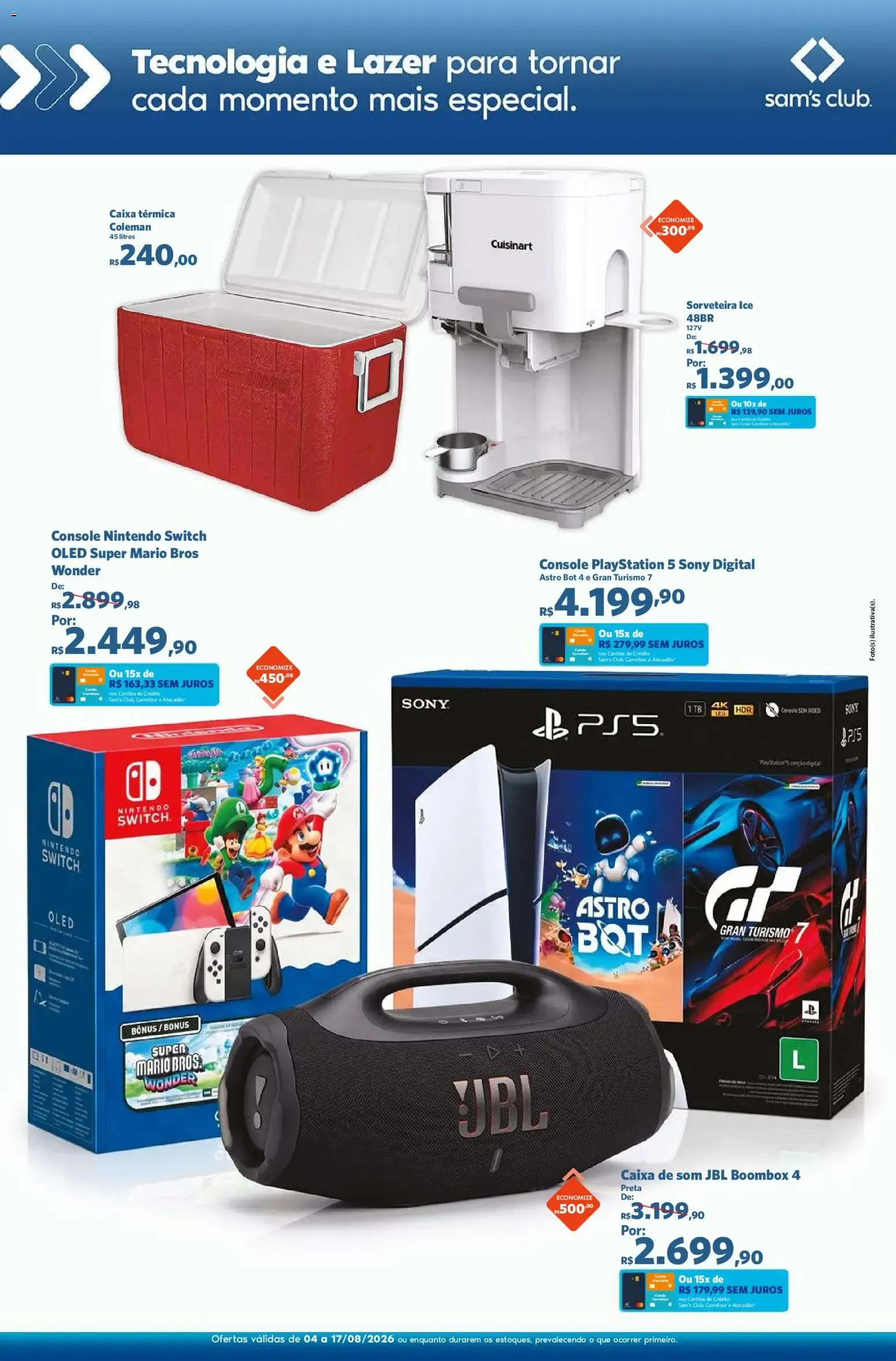 Encarte de Sam's Club ofertas Free Shop de 04/08/2026 | Promoções Online 4 de agosto até 17 de agosto 2026 - Pagina 12