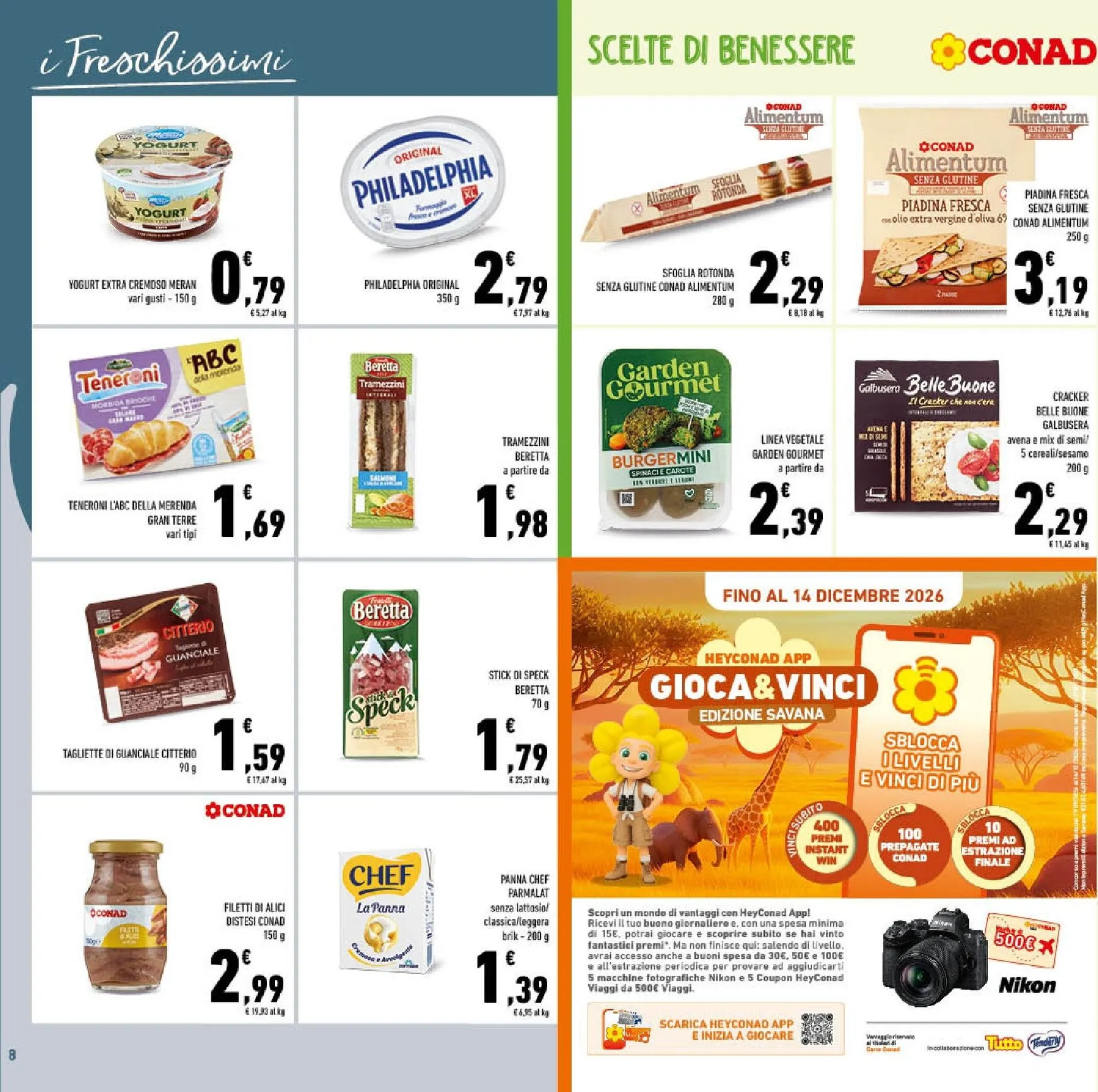 Volantino attuale di Conad valido dal mercoledì 23/09/2026 al domenica 04/10/2026 da 23 settembre a 4 ottobre di 2026 - Pagina del volantino 8