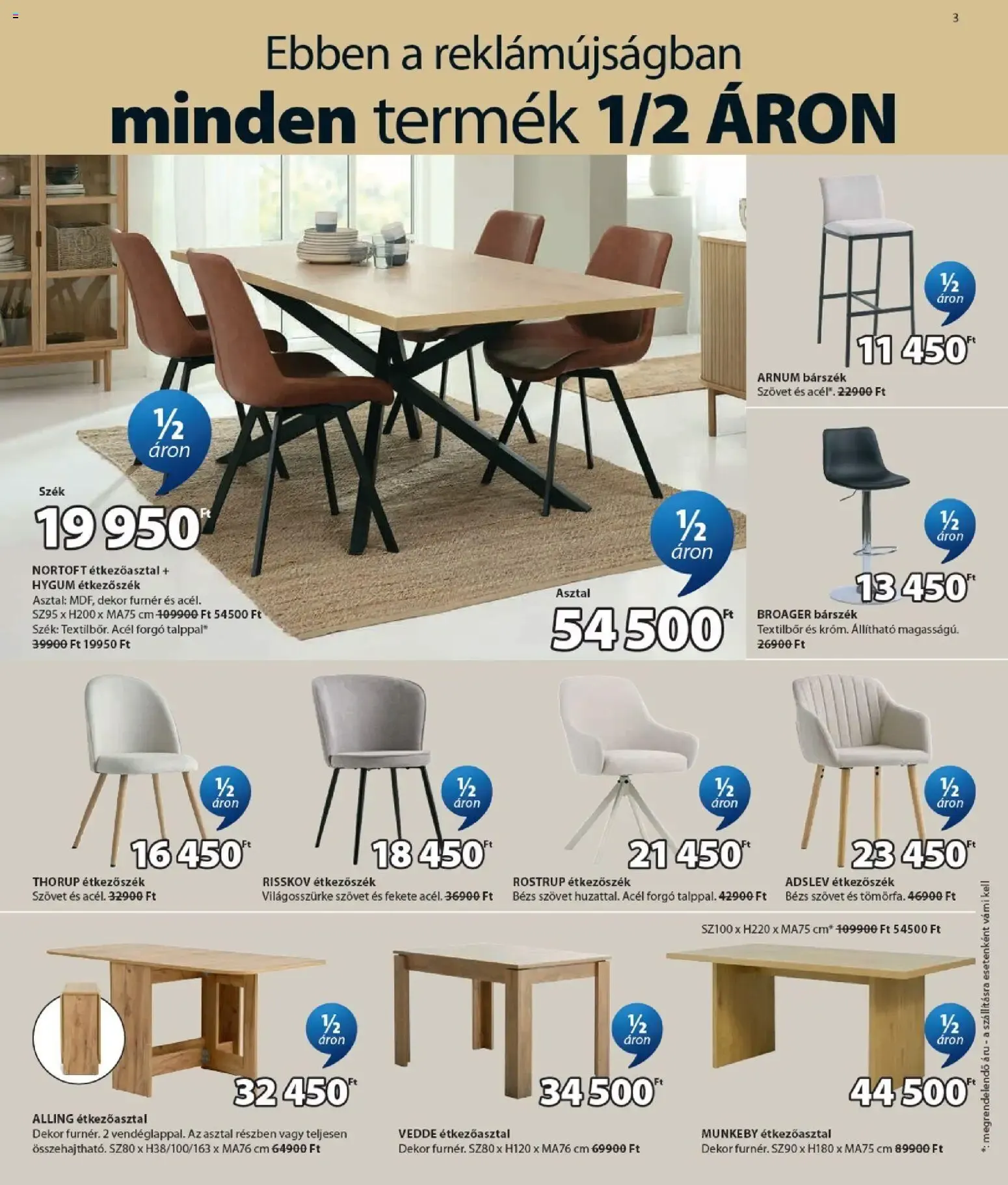 Katalógus JYSK: Todos los productos a 1/2 precio július 15.-tól július 28.-ig 2026. - Oldal 3