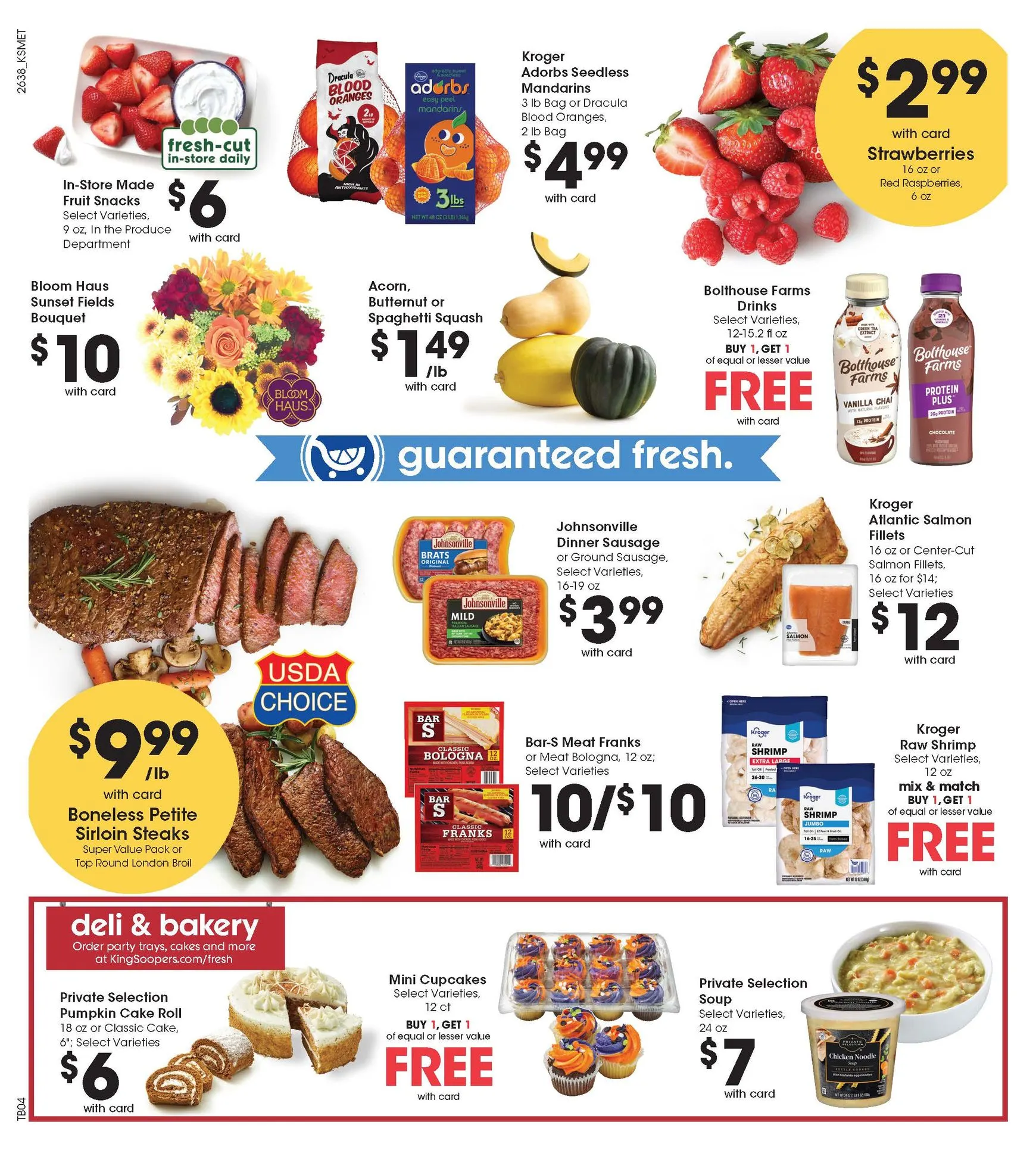 Weekly promotion Current King Soopers leaflet valid from Wednesday 10/21/2026 to Tuesday 10/27/2026 spanning from October 21 to October 27 2026 - Page 13 for Catalogue 365
